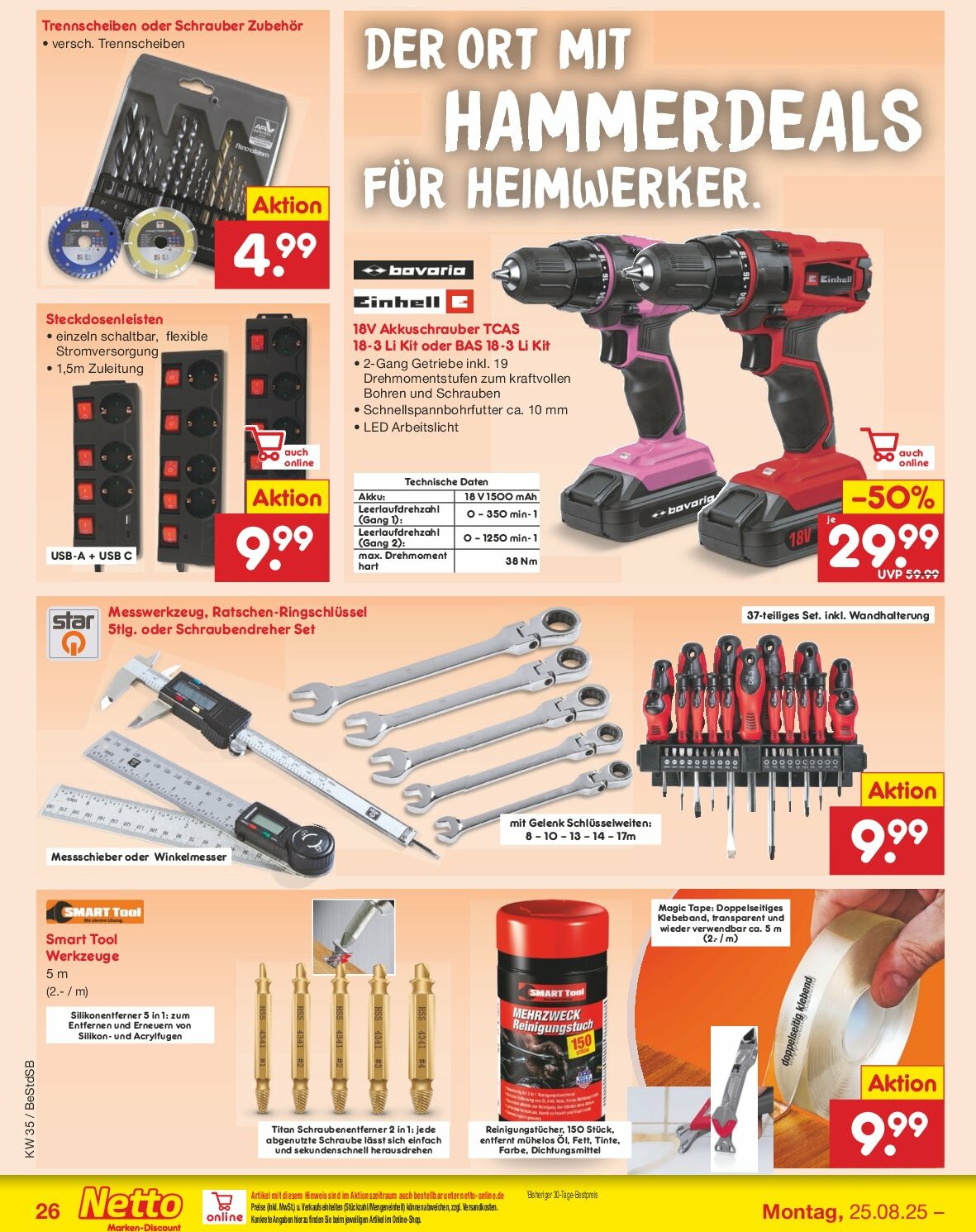 netto-marken-discount - Netto Marken Discount-Prospekt gültig vom 25.08. bis 30.08. - page: 38 netto-marken-discount - Netto Marken Discount-Prospekt gültig vom 25.08. bis 30.08. - page: 38
