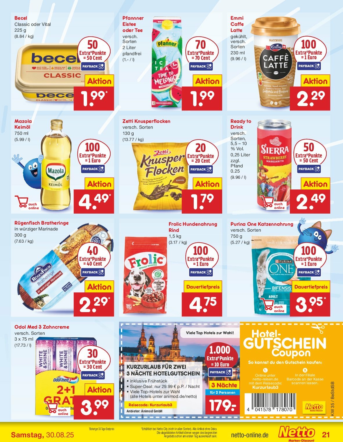 netto-marken-discount - Netto Marken Discount-Prospekt gültig vom 25.08. bis 30.08. - page: 29 netto-marken-discount - Netto Marken Discount-Prospekt gültig vom 25.08. bis 30.08. - page: 29