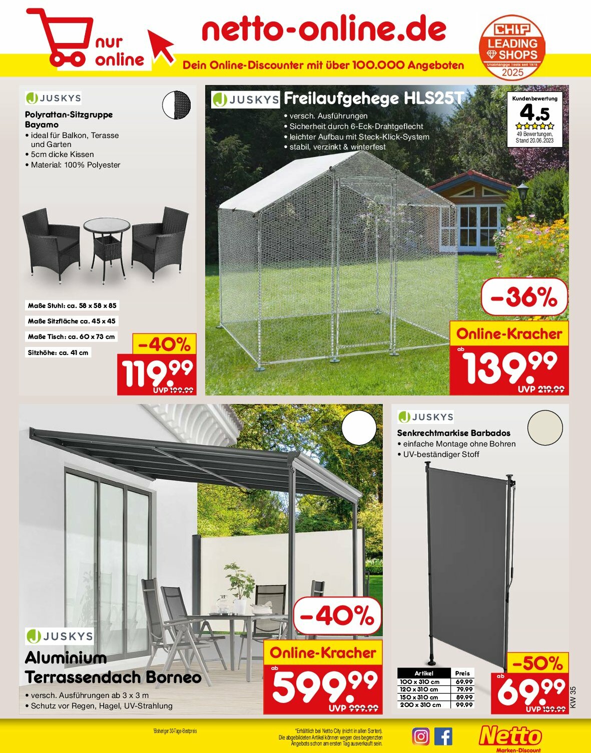 netto-marken-discount - Netto Marken Discount-Prospekt gültig vom 25.08. bis 30.08. - page: 45 netto-marken-discount - Netto Marken Discount-Prospekt gültig vom 25.08. bis 30.08. - page: 45