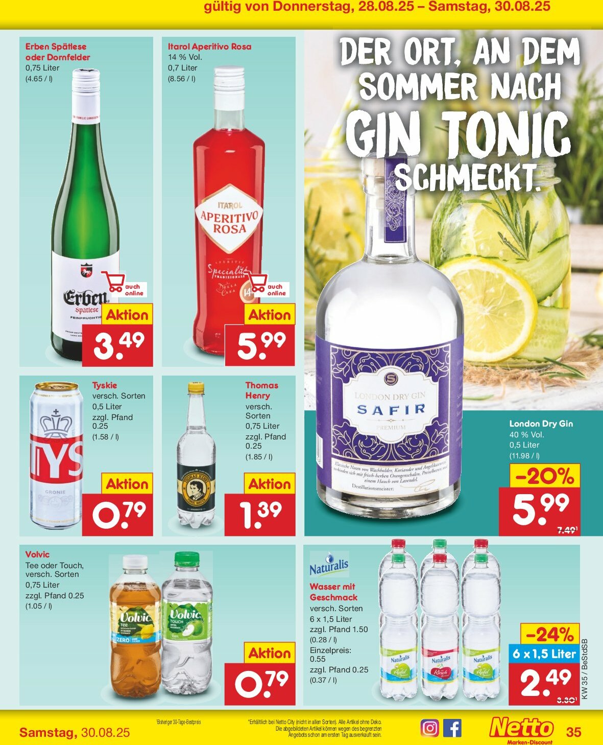 netto-marken-discount - Netto Marken Discount-Prospekt gültig vom 25.08. bis 30.08. - page: 51 netto-marken-discount - Netto Marken Discount-Prospekt gültig vom 25.08. bis 30.08. - page: 51
