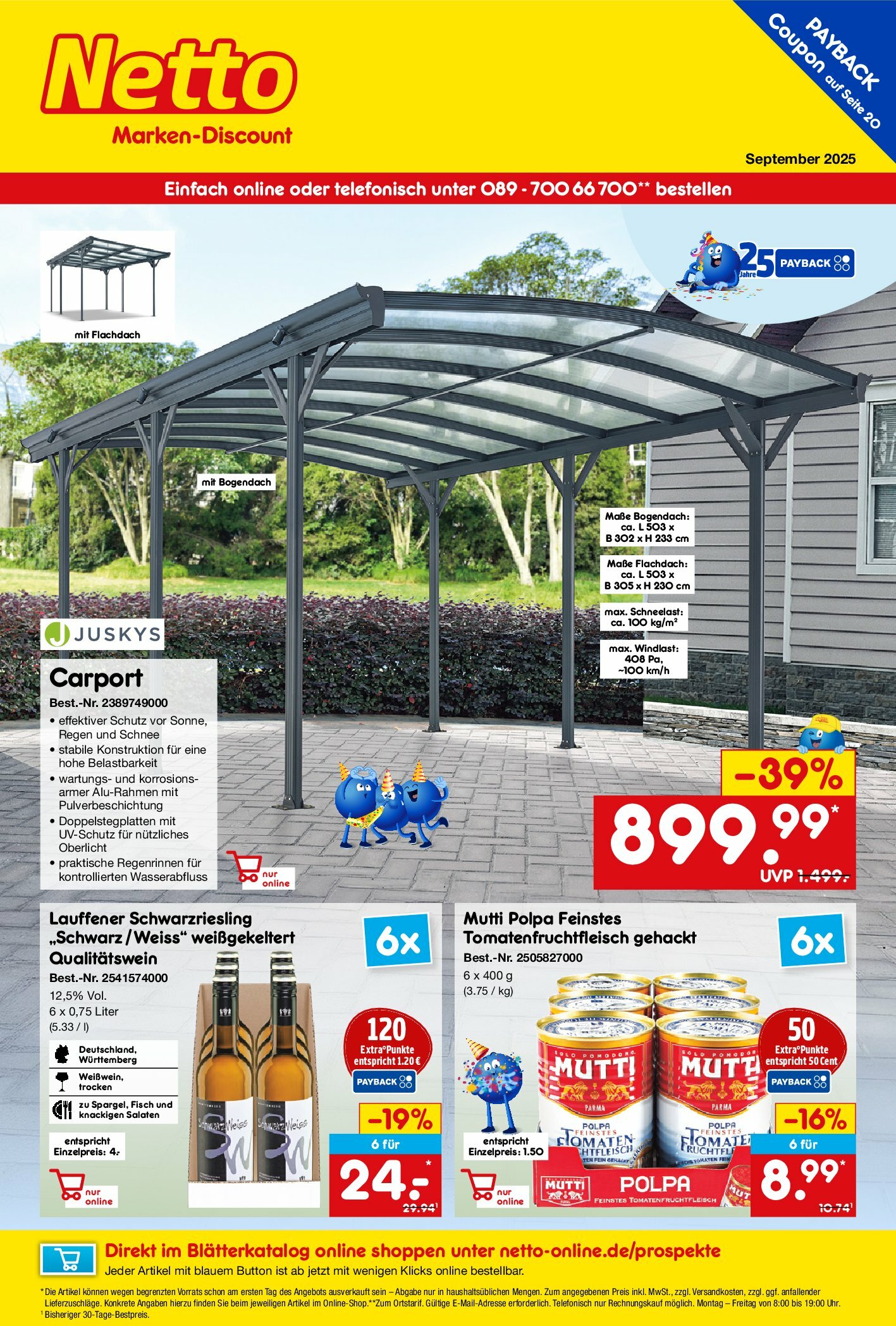 netto-marken-discount - Netto Marken Discount - Exclusive Angebote-Prospekt gültig vom 01.09. bis 30.09.