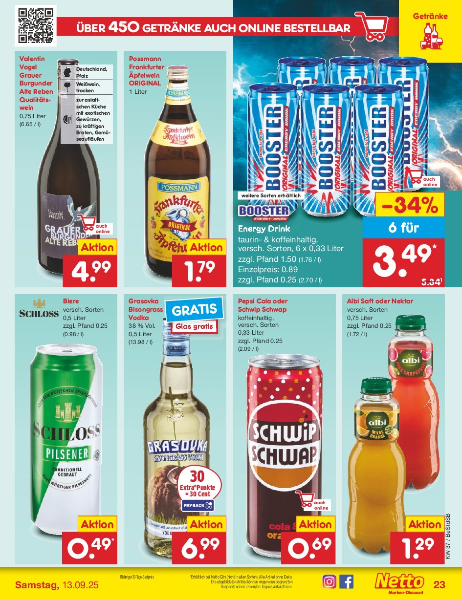 netto-marken-discount - Netto Marken Discount-Prospekt gültig vom 08.09. bis 13.09. - page: 33 netto-marken-discount - Netto Marken Discount-Prospekt gültig vom 08.09. bis 13.09. - page: 33