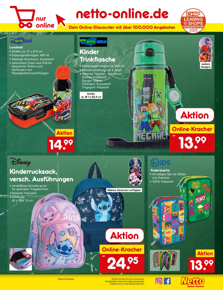 netto-marken-discount - Netto Marken Discount-Prospekt gültig vom 08.09. bis 13.09. - page: 43 netto-marken-discount - Netto Marken Discount-Prospekt gültig vom 08.09. bis 13.09. - page: 43