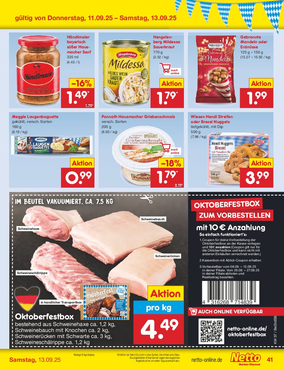 netto-marken-discount - Netto Marken Discount-Prospekt gültig vom 08.09. bis 13.09. - page: 61 netto-marken-discount - Netto Marken Discount-Prospekt gültig vom 08.09. bis 13.09. - page: 61