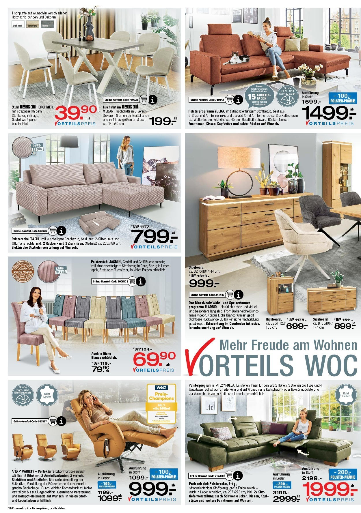 ostermann - Ostermann - Neue Möbel wirken Wunder.-Prospekt gültig vom 29.08. bis 11.09.