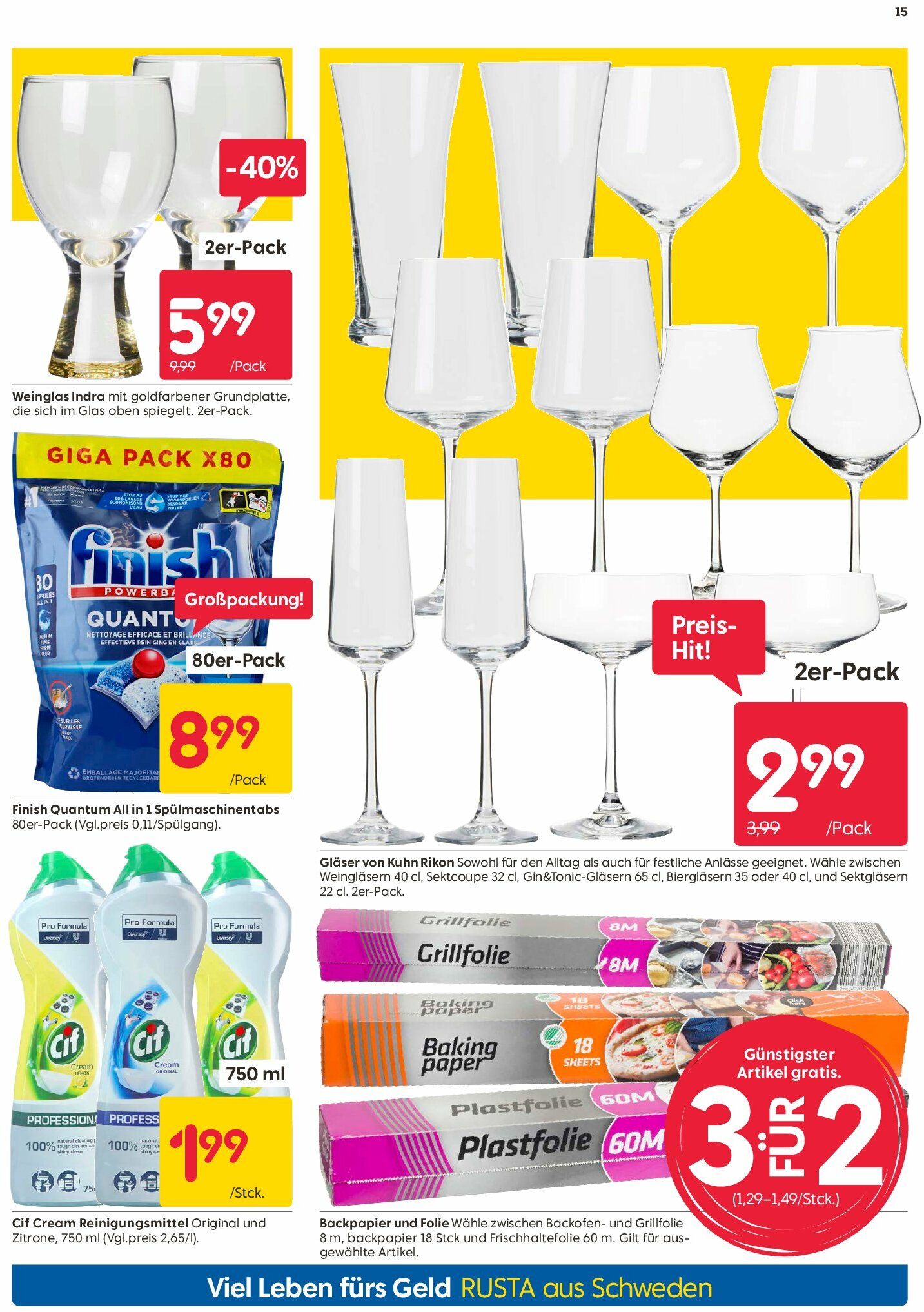 rusta - Rusta-Prospekt gültig vom 23.08. bis 29.08. - page: 15