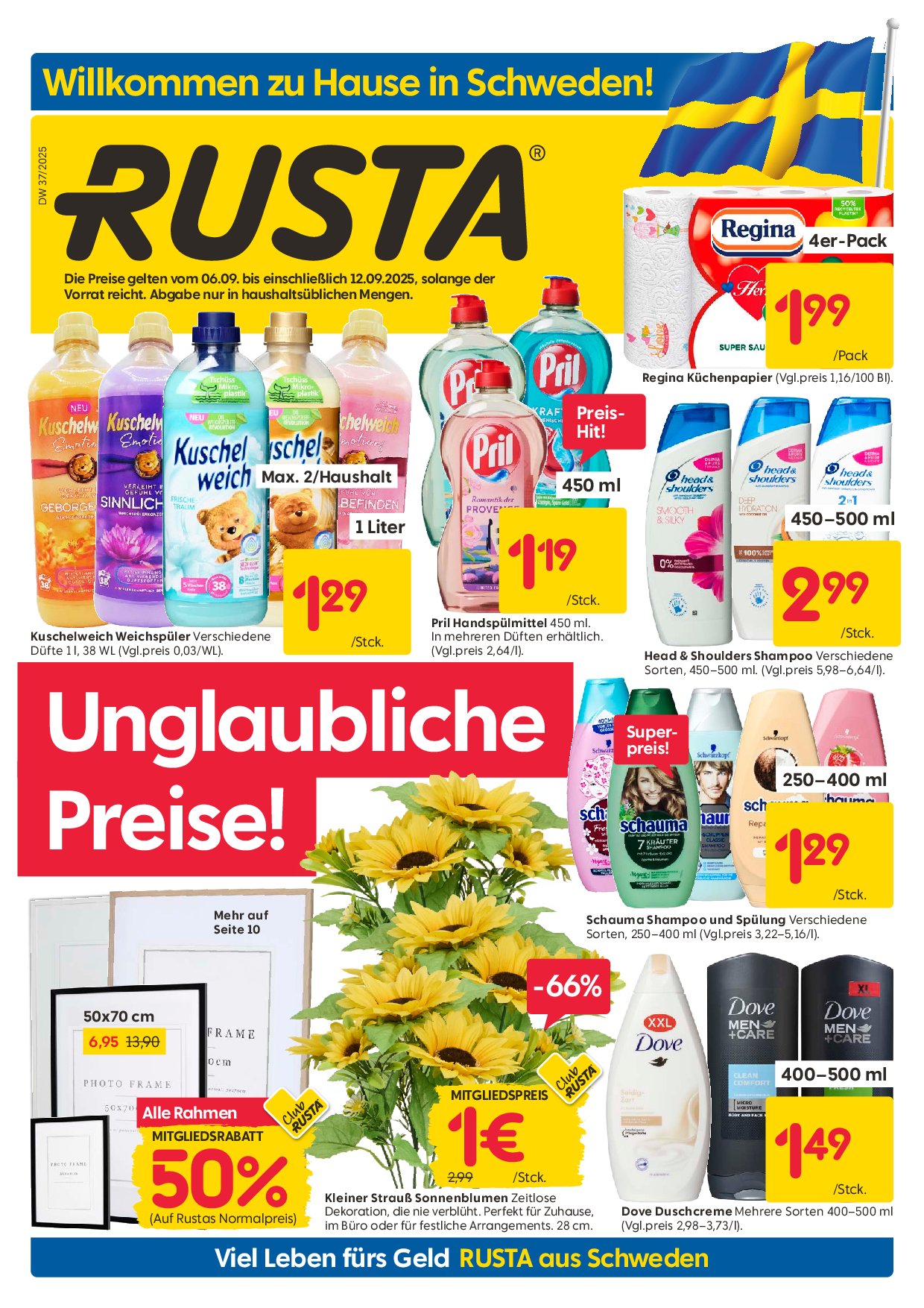 rusta - Rusta-Prospekt gültig vom 06.09. bis 12.09.