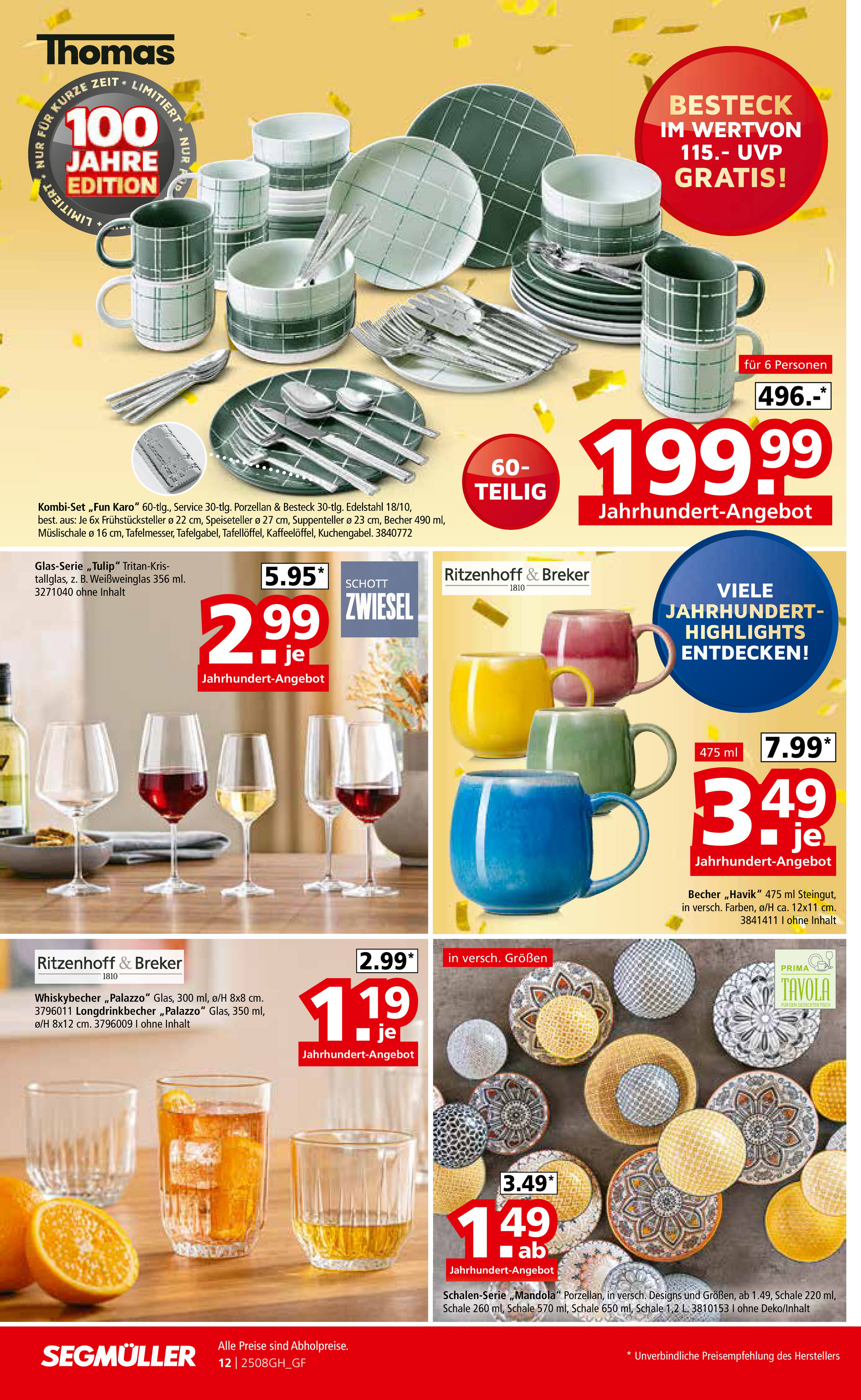 segmueller - SEGMÜLLER - Highlight Angebote-Prospekt gültig vom 23.08. bis 21.09. - page: 22