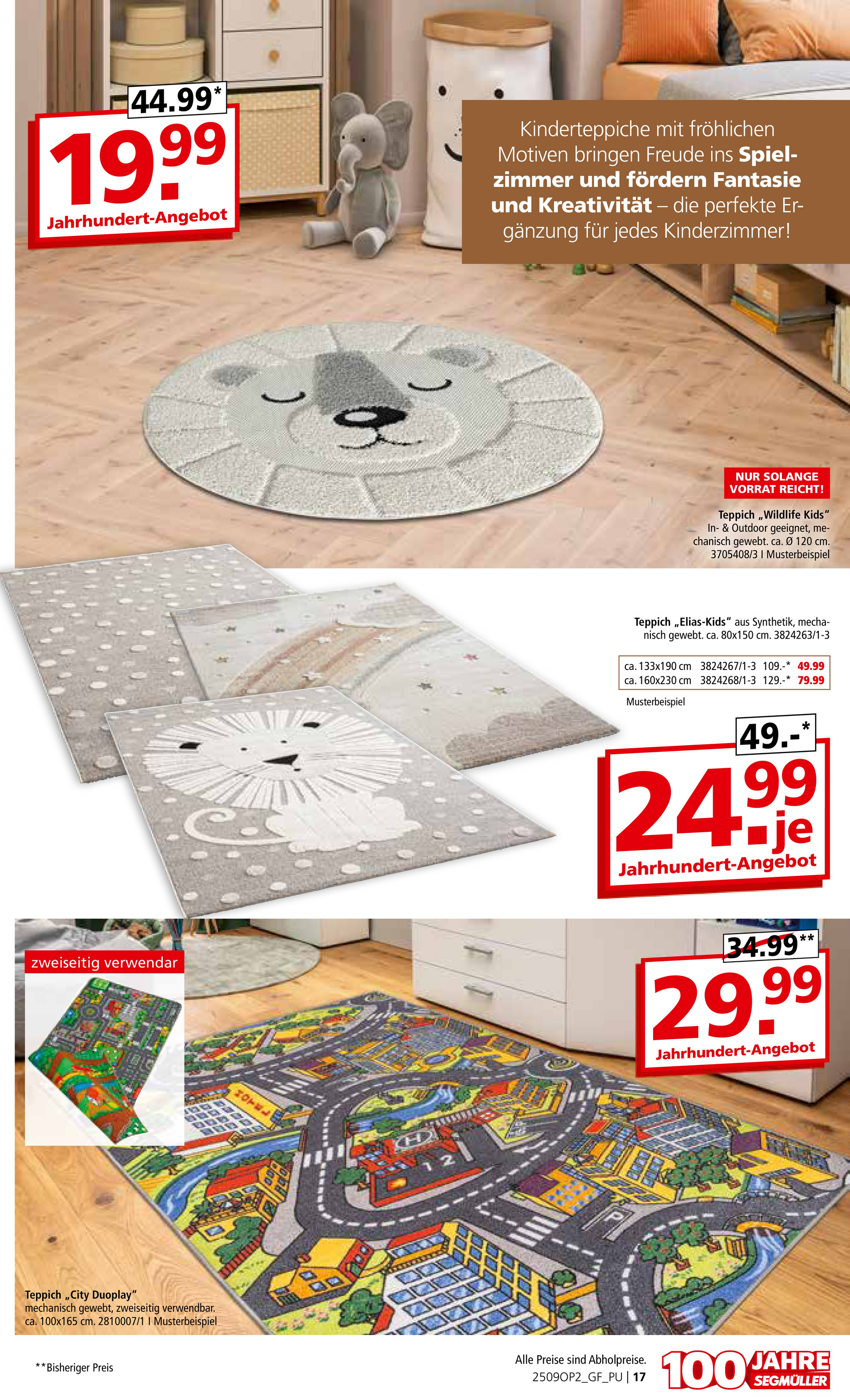 segmueller - SEGMÜLLER - Teppich Spezial-Prospekt gültig vom 01.09. bis 30.11. - page: 17