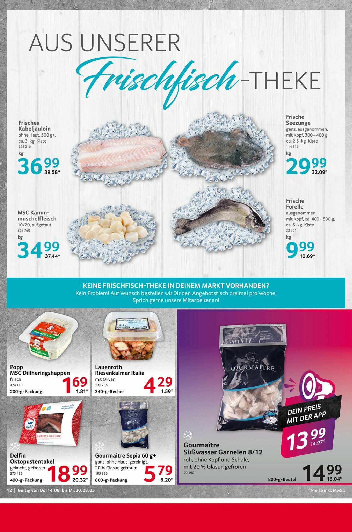 selgros - Selgros - Food-Prospekt gültig vom 14.08. bis 20.08. - page: 12