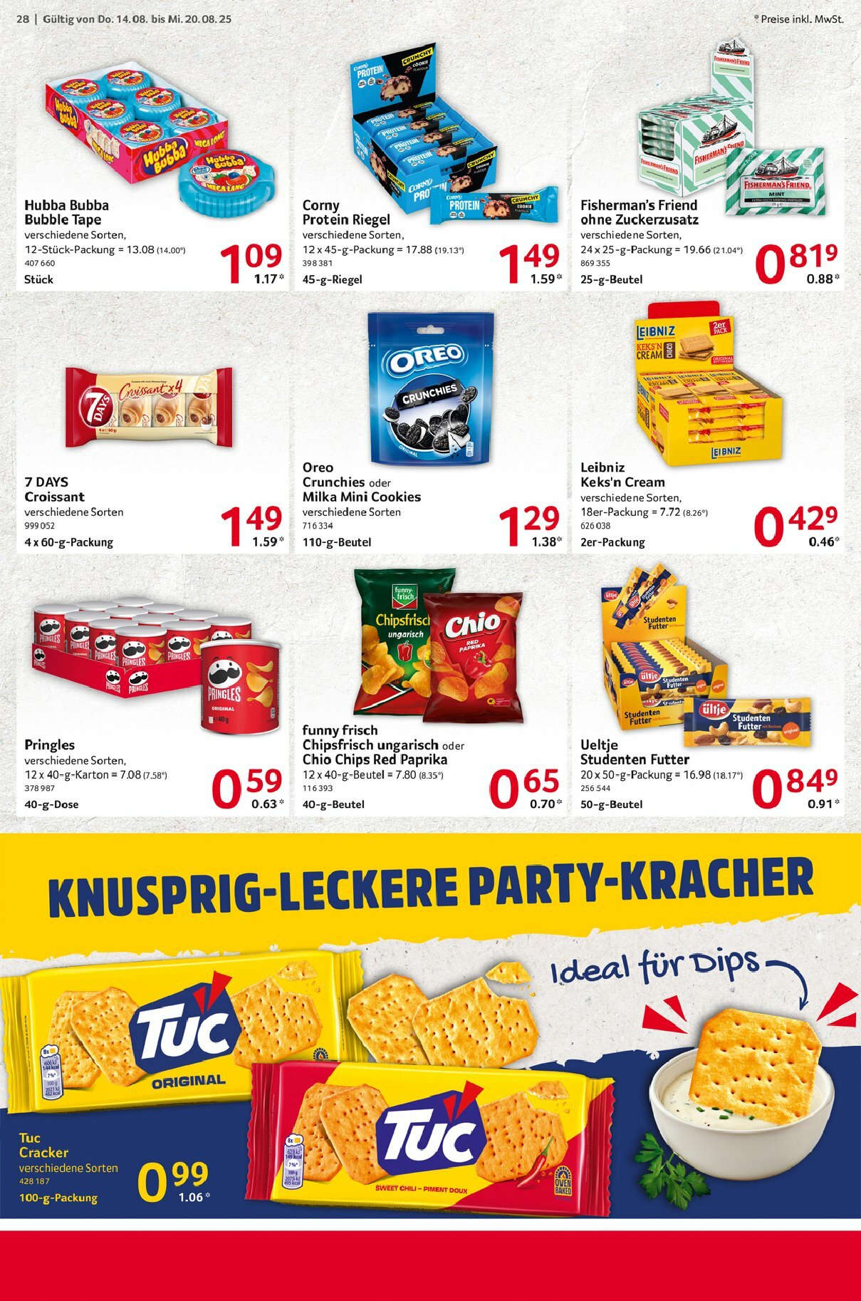 selgros - Selgros - Food-Prospekt gültig vom 14.08. bis 20.08. - page: 28