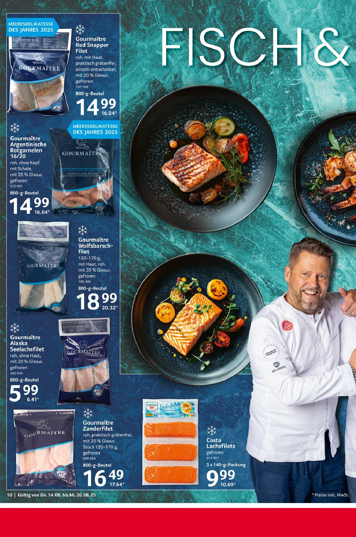 selgros - Selgros - Food-Prospekt gültig vom 14.08. bis 20.08. - page: 10