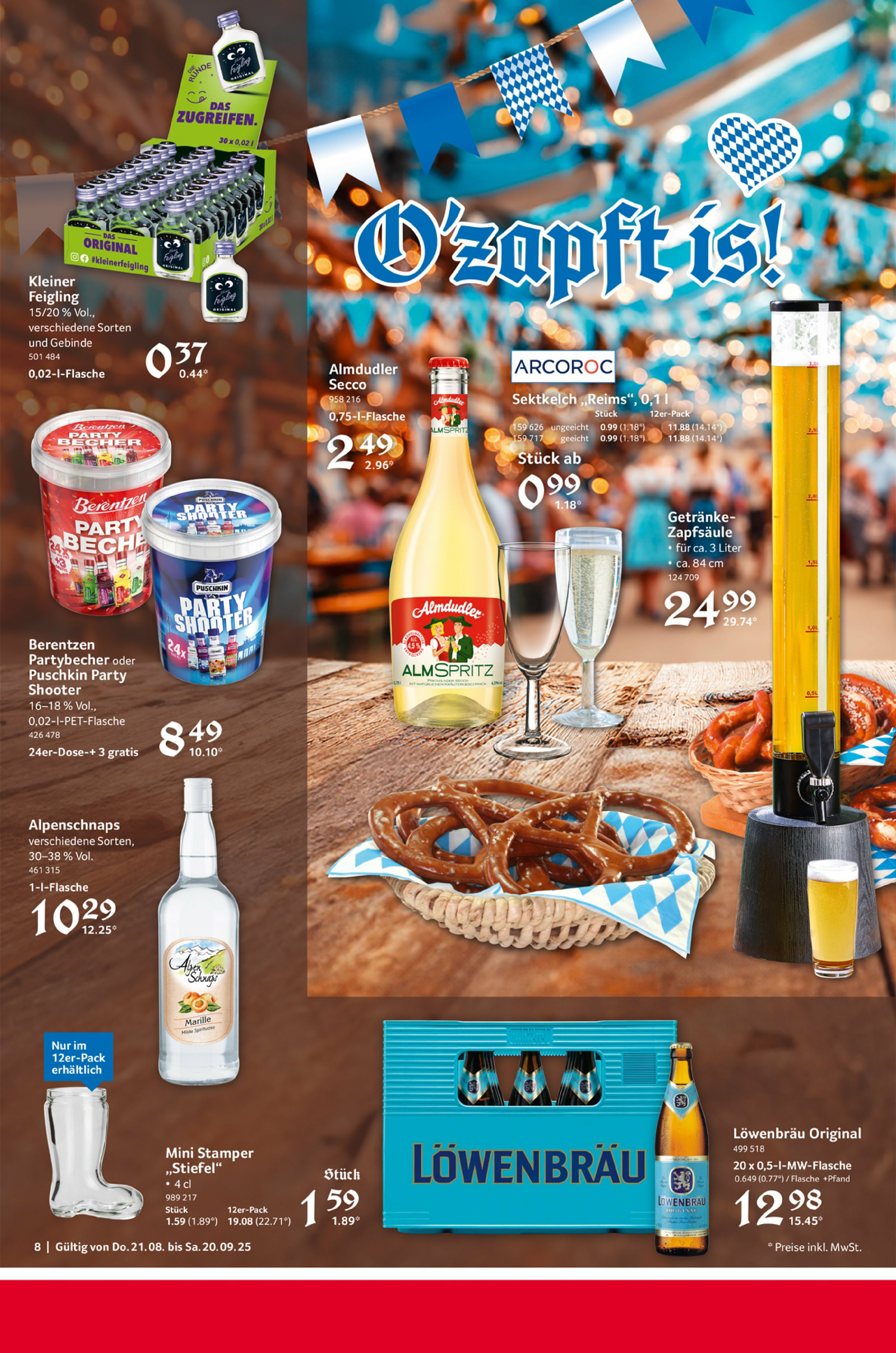 selgros - Selgros - Gaudi-Wochen-Prospekt gültig vom 21.08. bis 20.09. - page: 8