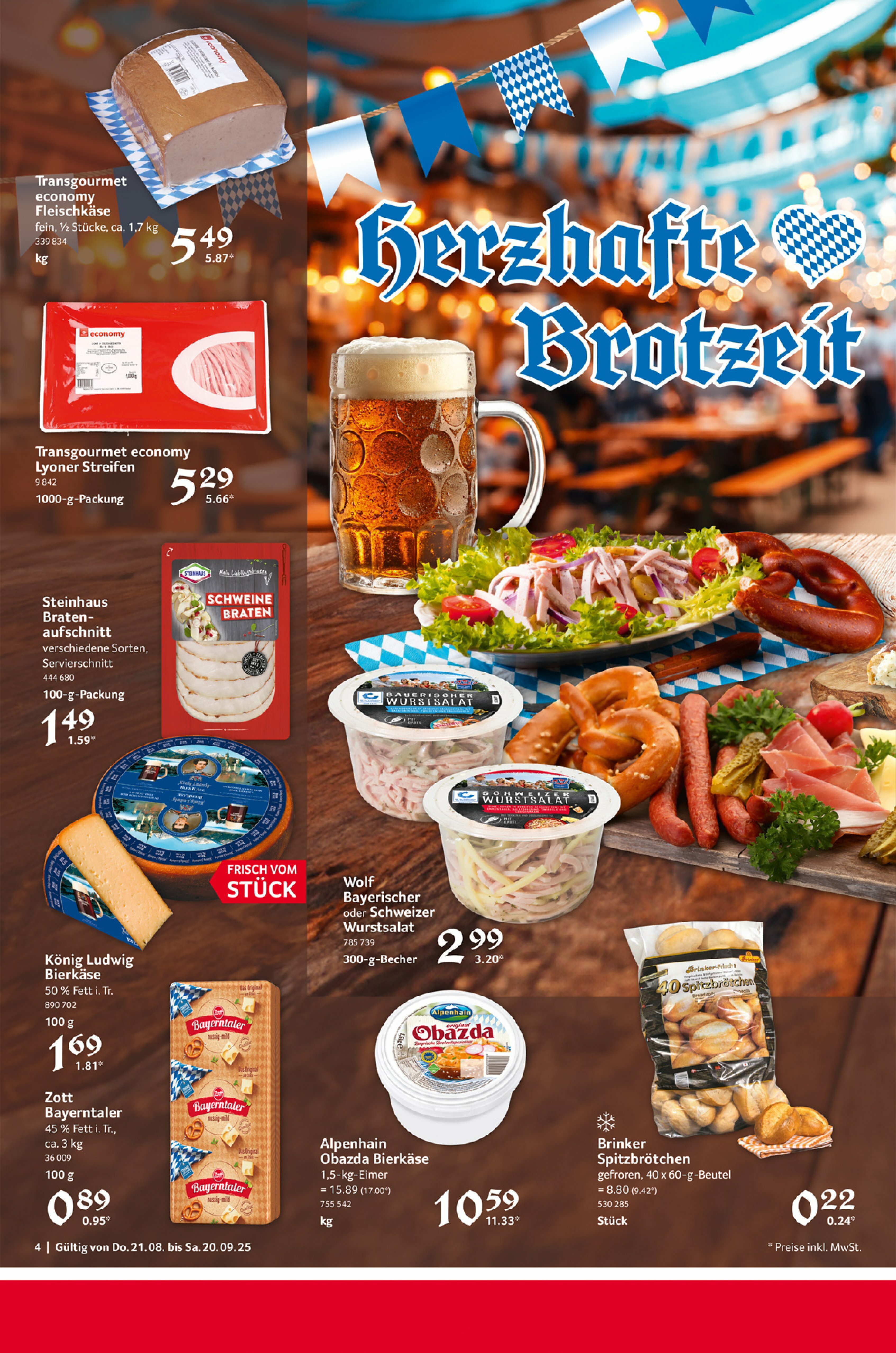 selgros - Selgros - Gaudi-Wochen-Prospekt gültig vom 21.08. bis 20.09. - page: 4