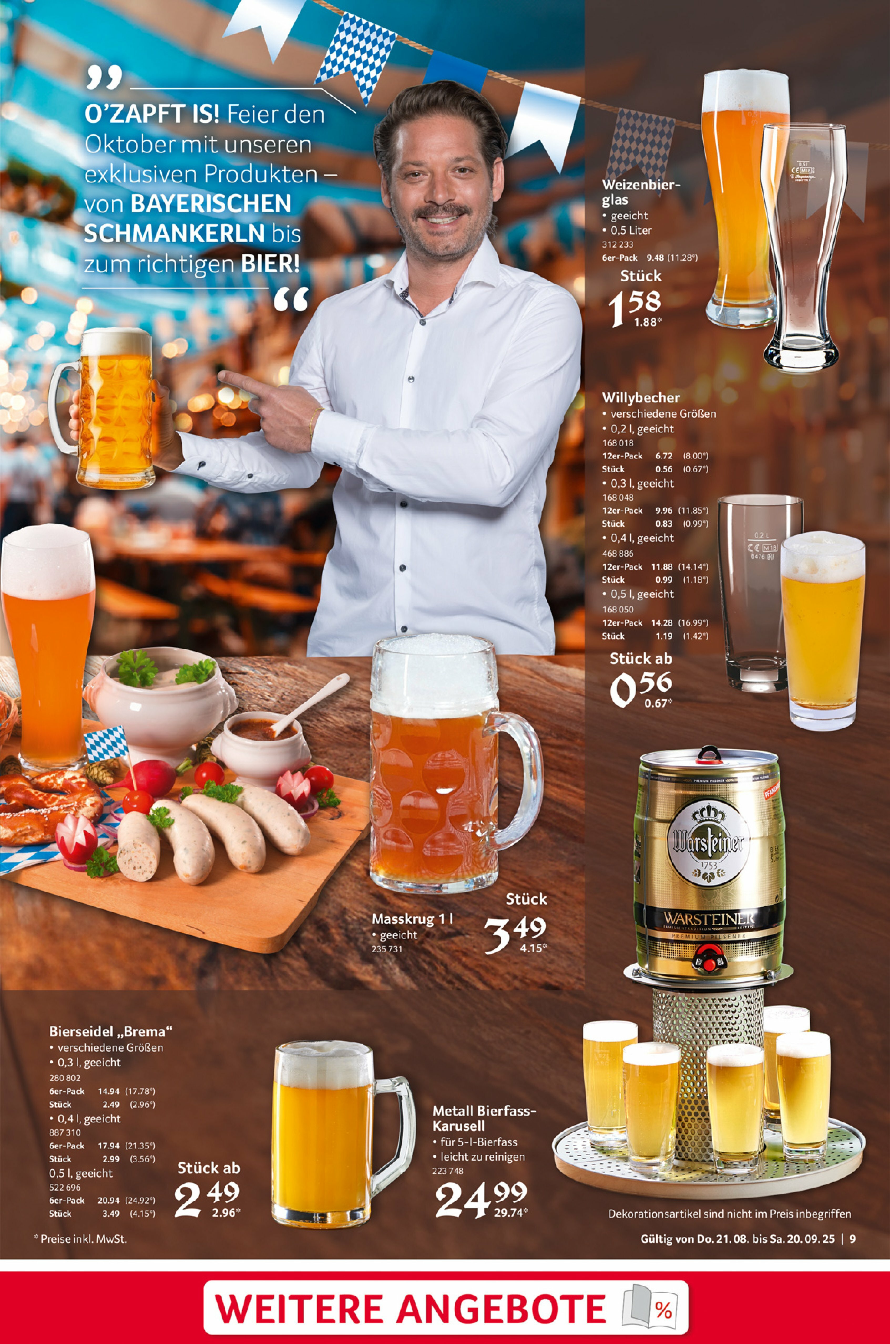 selgros - Selgros - Gaudi-Wochen-Prospekt gültig vom 21.08. bis 20.09. - page: 9