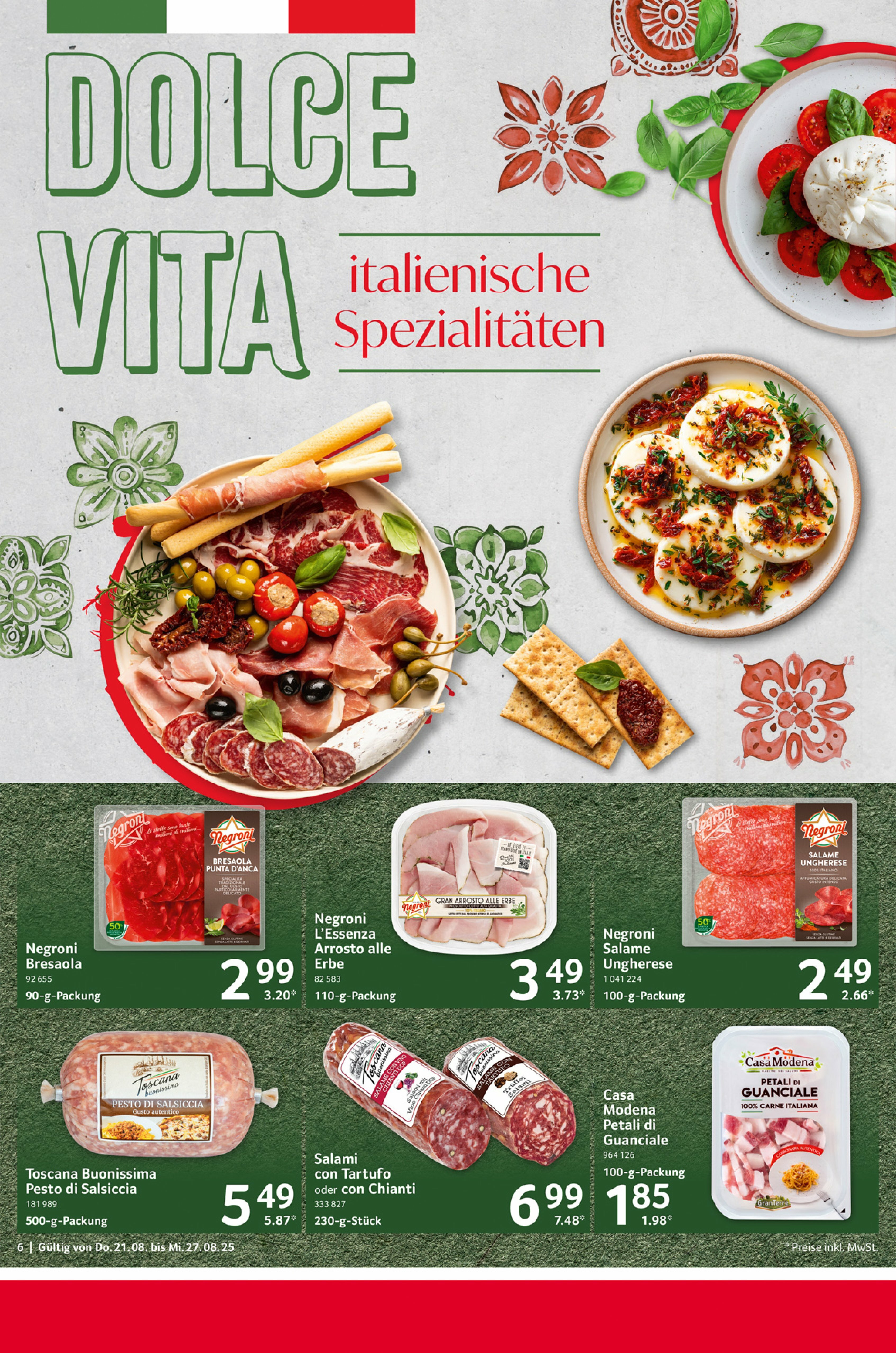 selgros - Selgros - Food-Prospekt gültig vom 21.08. bis 27.08. - page: 6