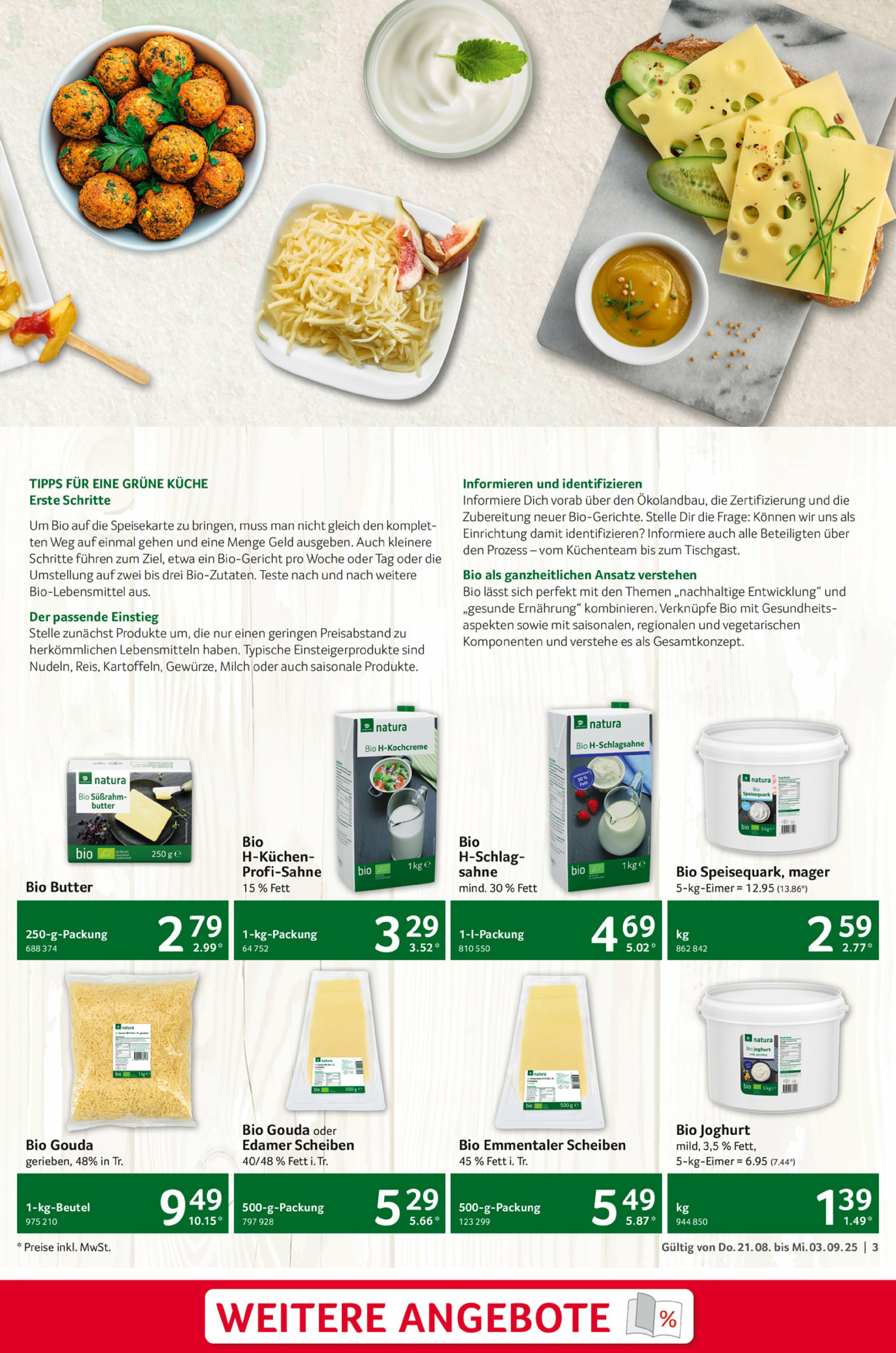 selgros - Selgros - Gastronomie-Prospekt gültig vom 21.08. bis 03.09. - page: 3