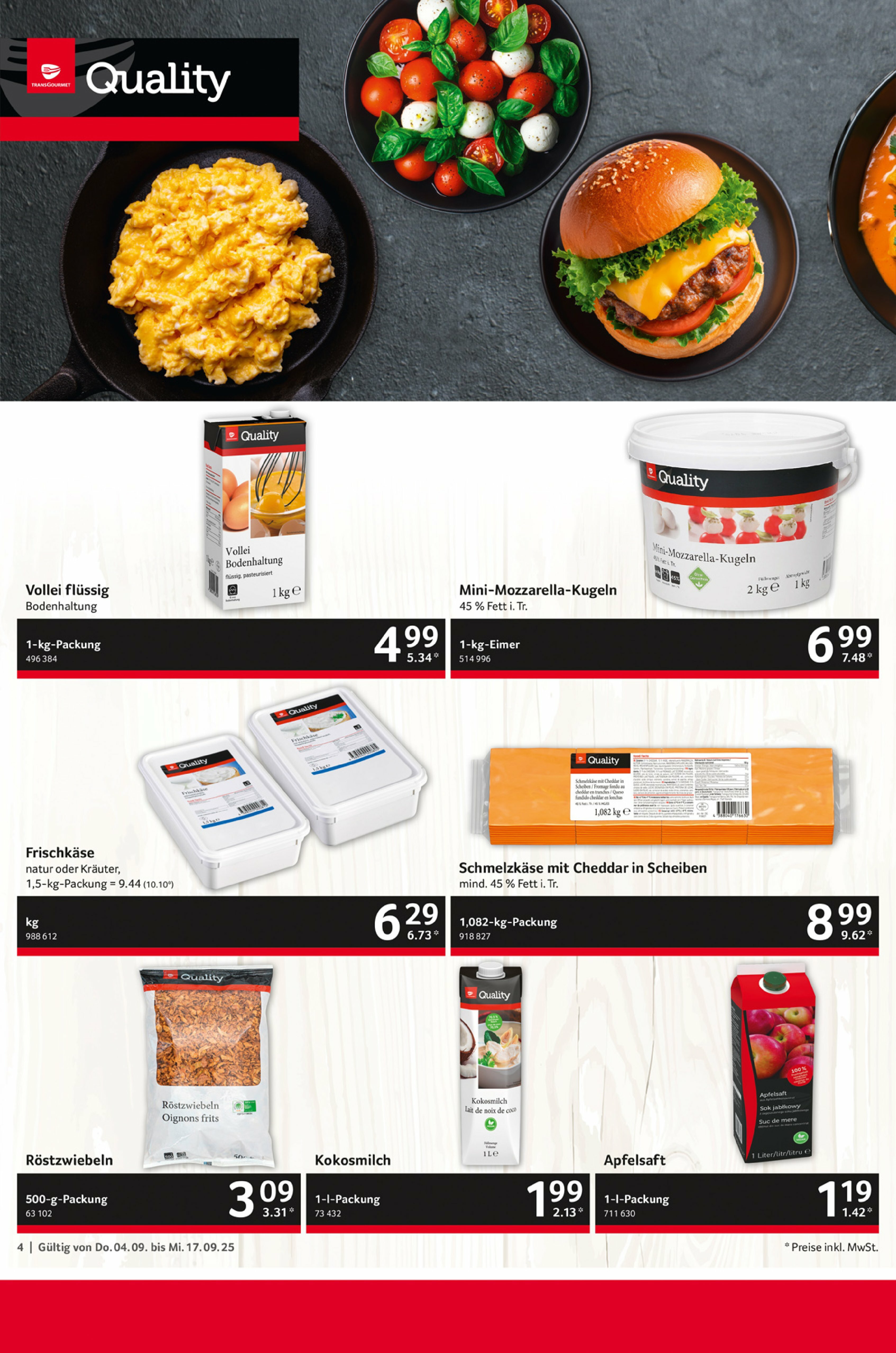 selgros - Selgros - Gastro-Prospekt gültig vom 04.09. bis 17.09. - page: 4