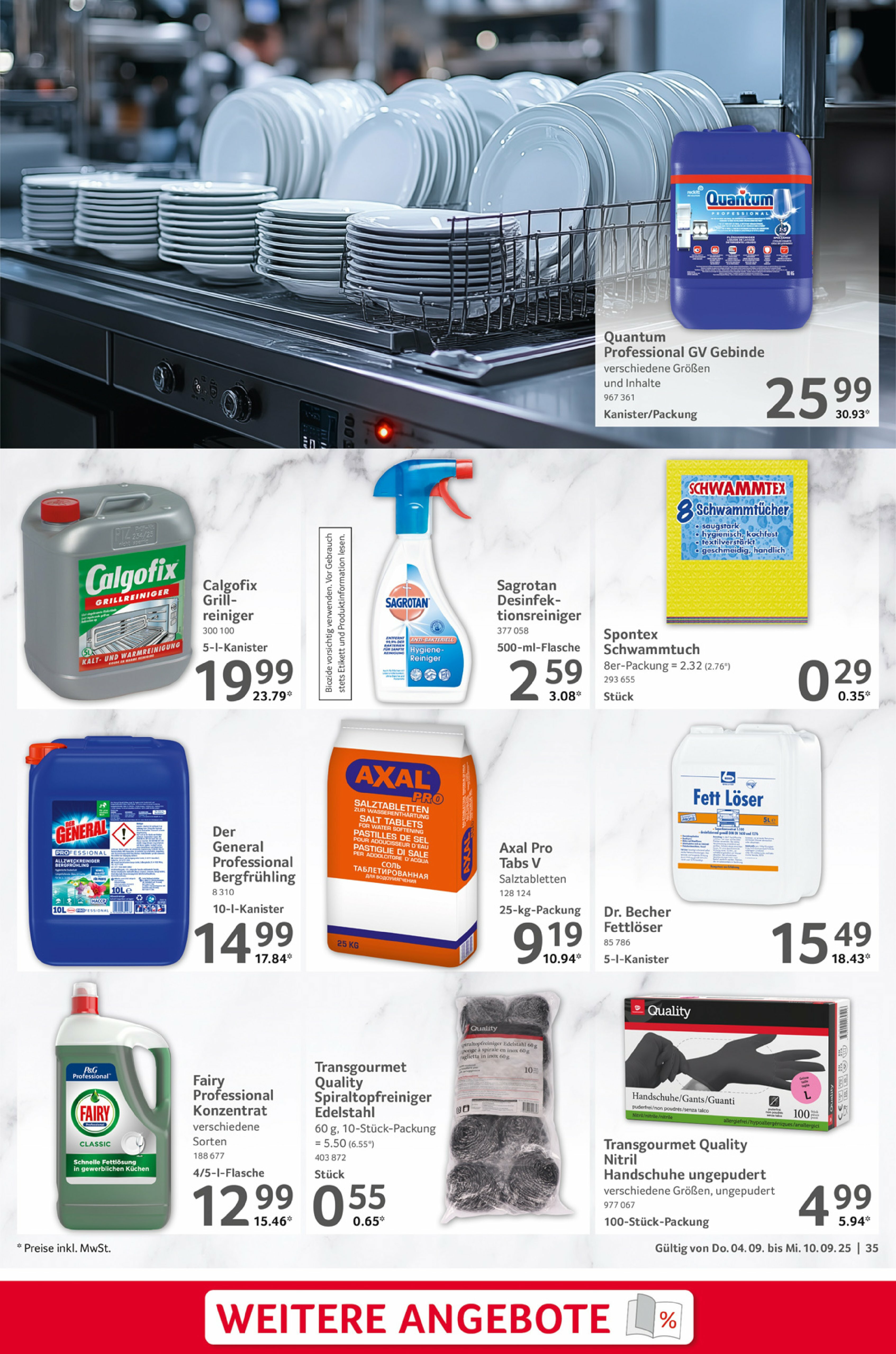 selgros - Selgros - Food-Prospekt gültig vom 04.09. bis 10.09. - page: 35
