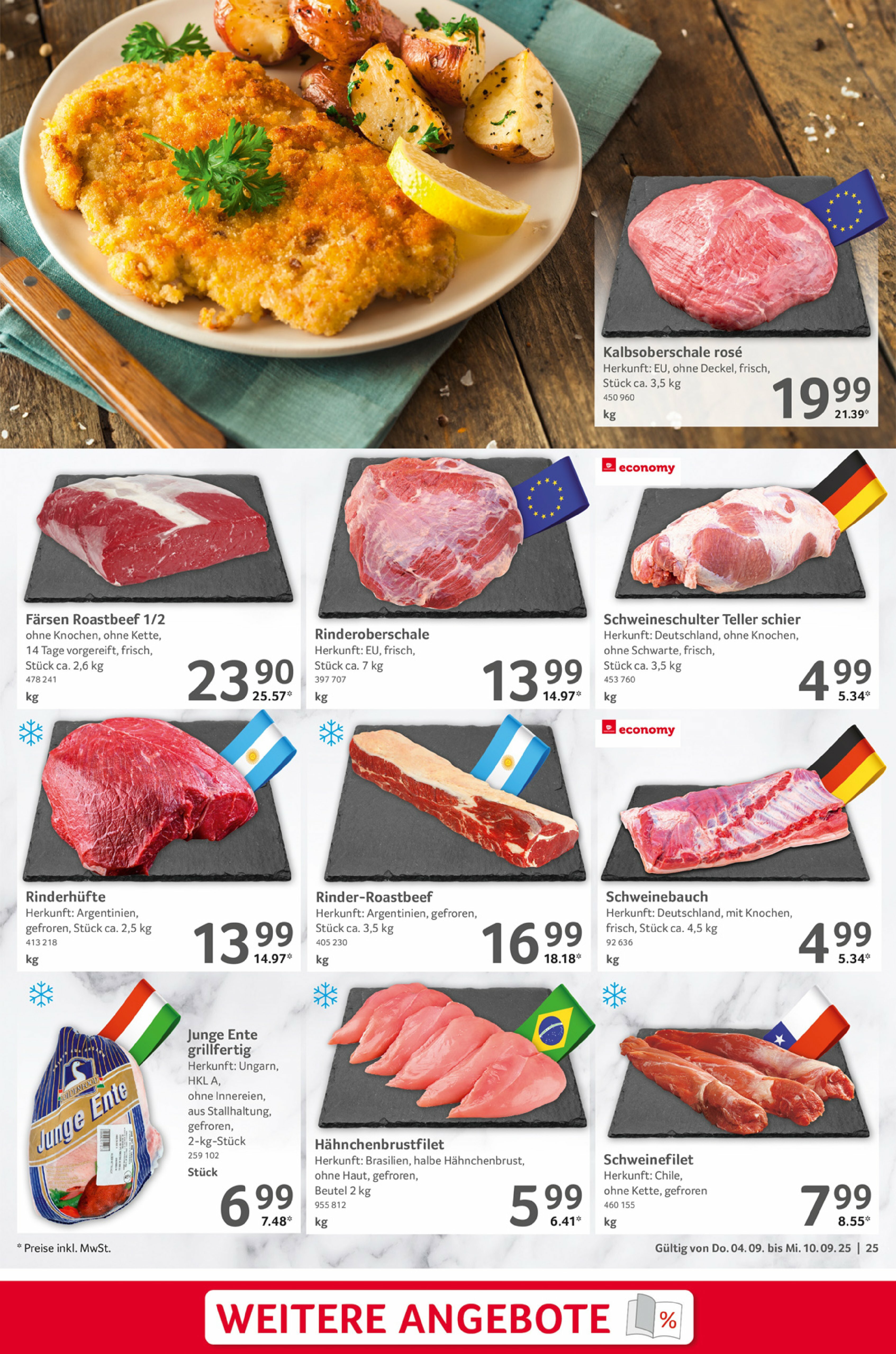 selgros - Selgros - Food-Prospekt gültig vom 04.09. bis 10.09. - page: 25