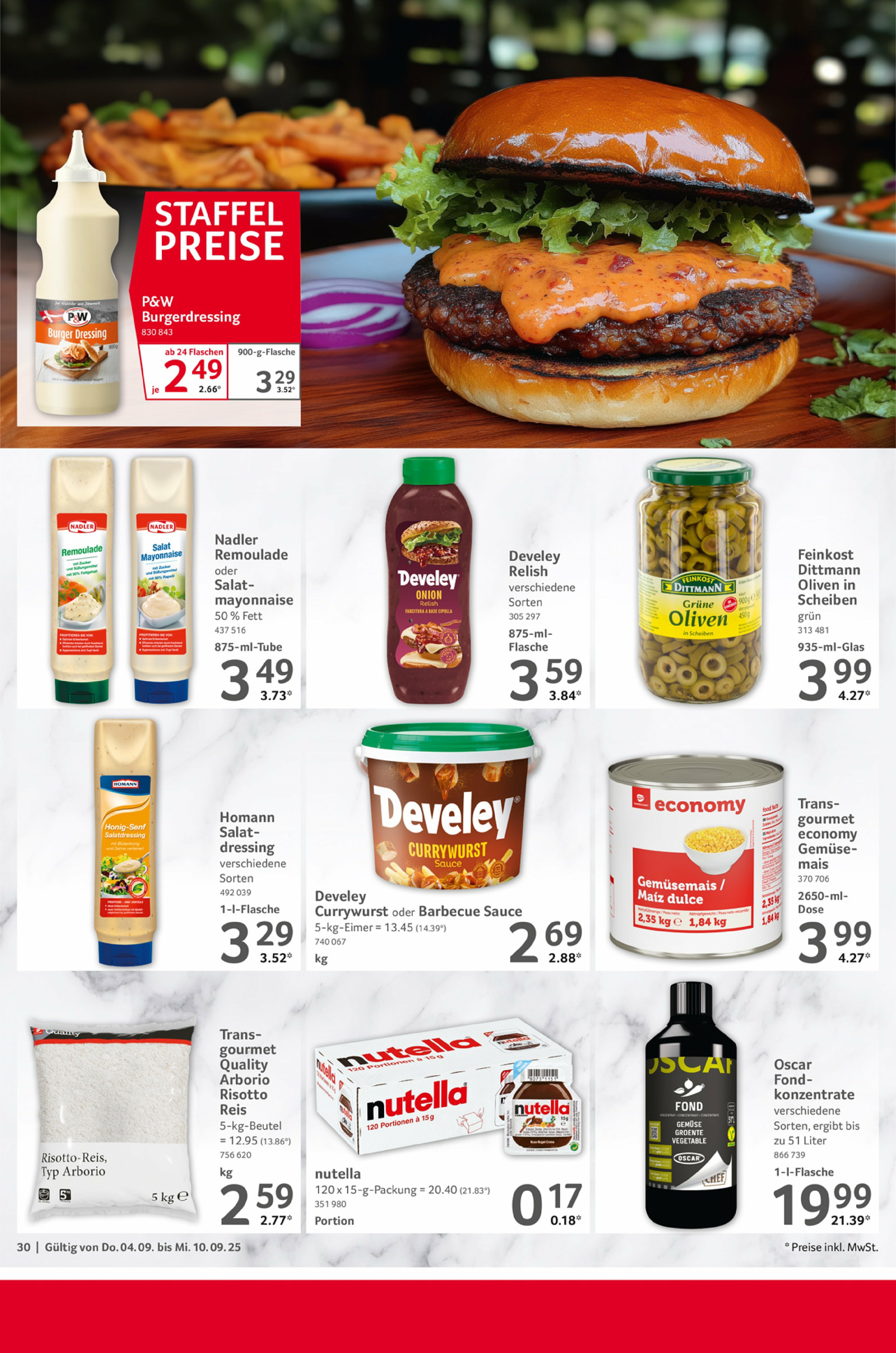 selgros - Selgros - Food-Prospekt gültig vom 04.09. bis 10.09. - page: 30