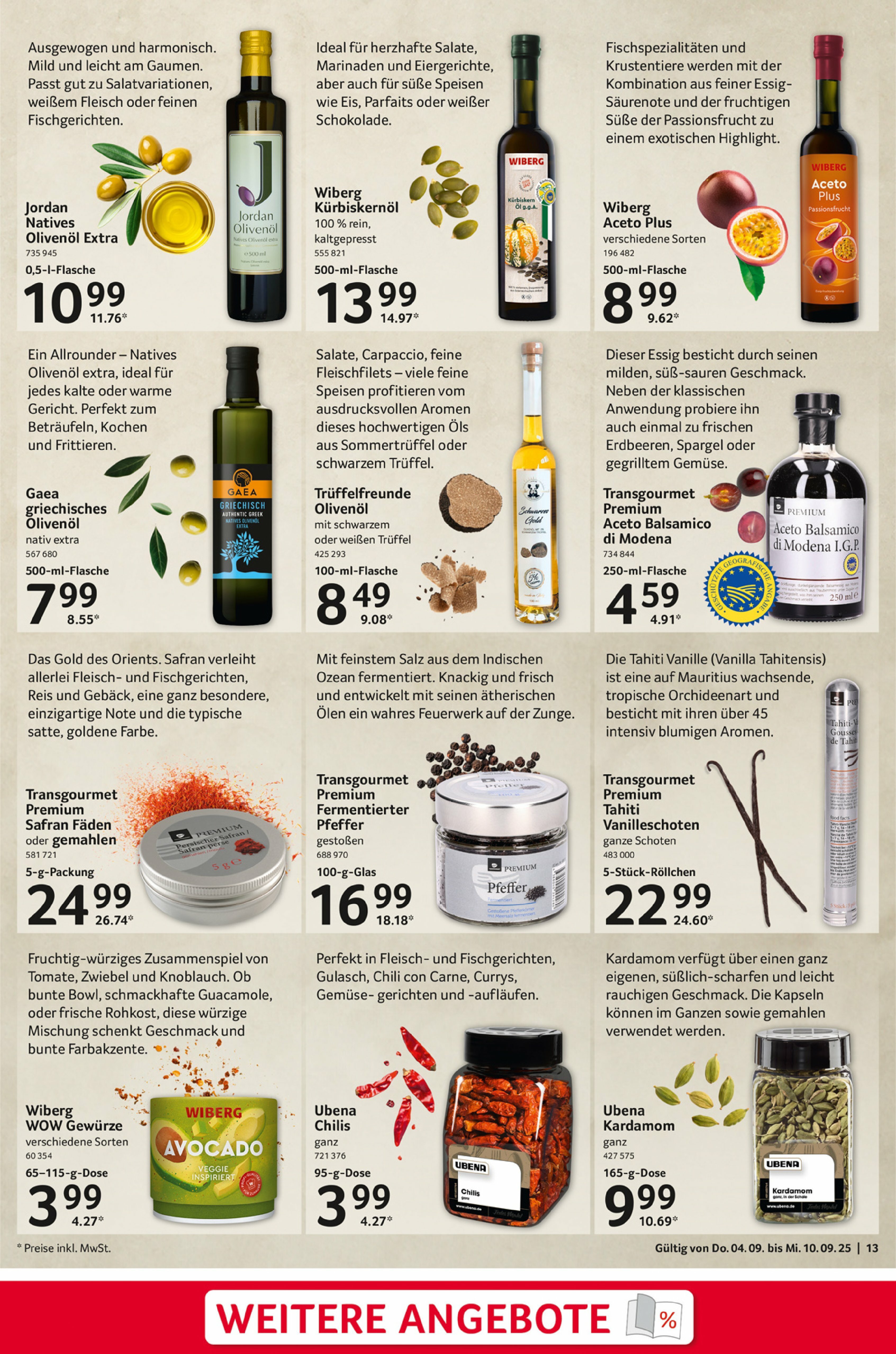selgros - Selgros - Food-Prospekt gültig vom 04.09. bis 10.09. - page: 13