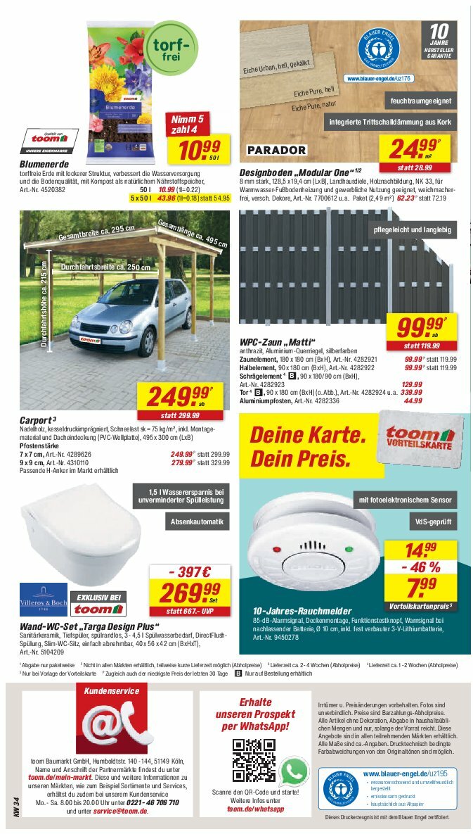 toom - Toom-Prospekt gültig vom 16.08. bis 22.08. - page: 16