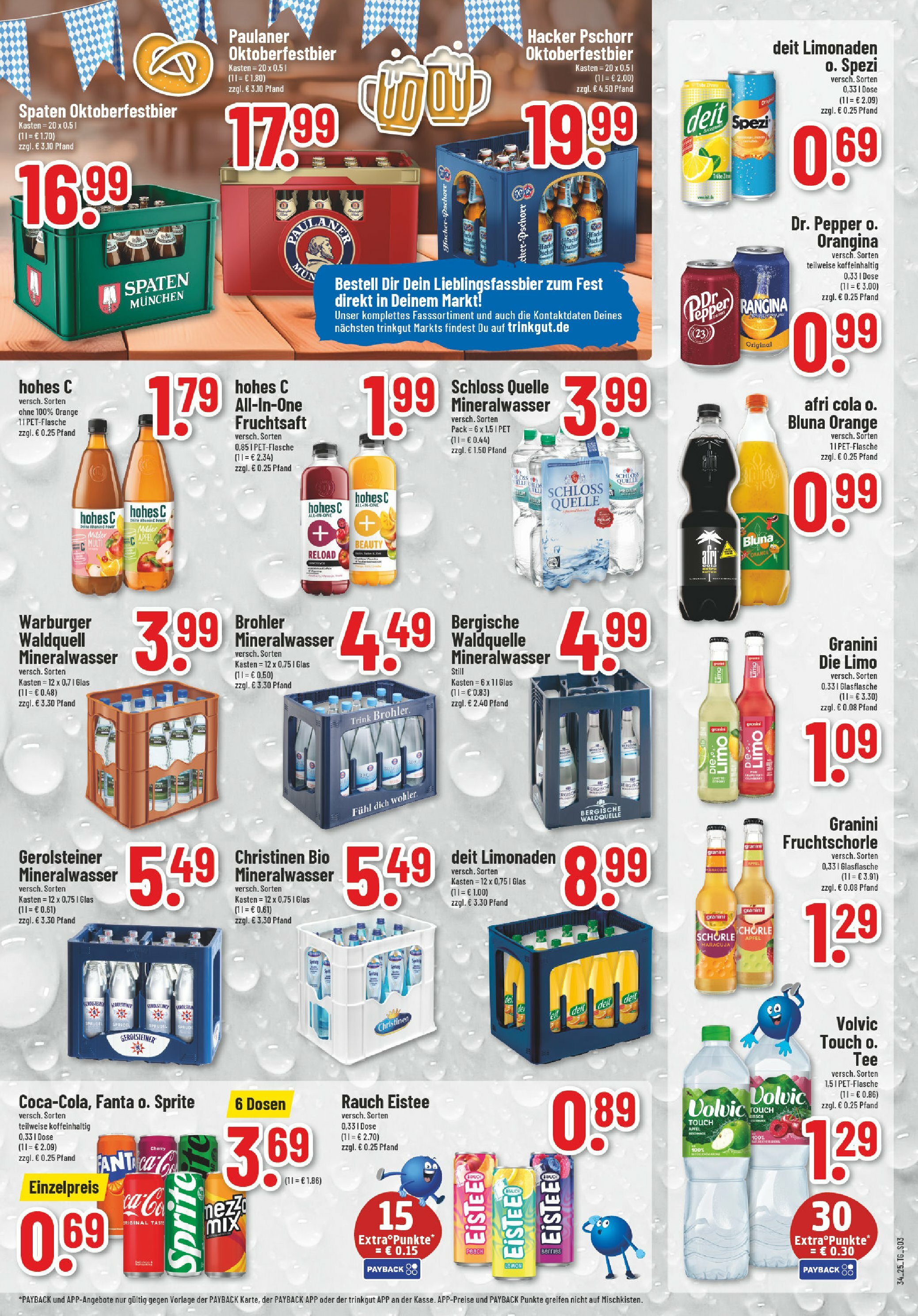 trinkgut - Trinkgut-Prospekt gültig vom 18.08. bis 23.08. - page: 3