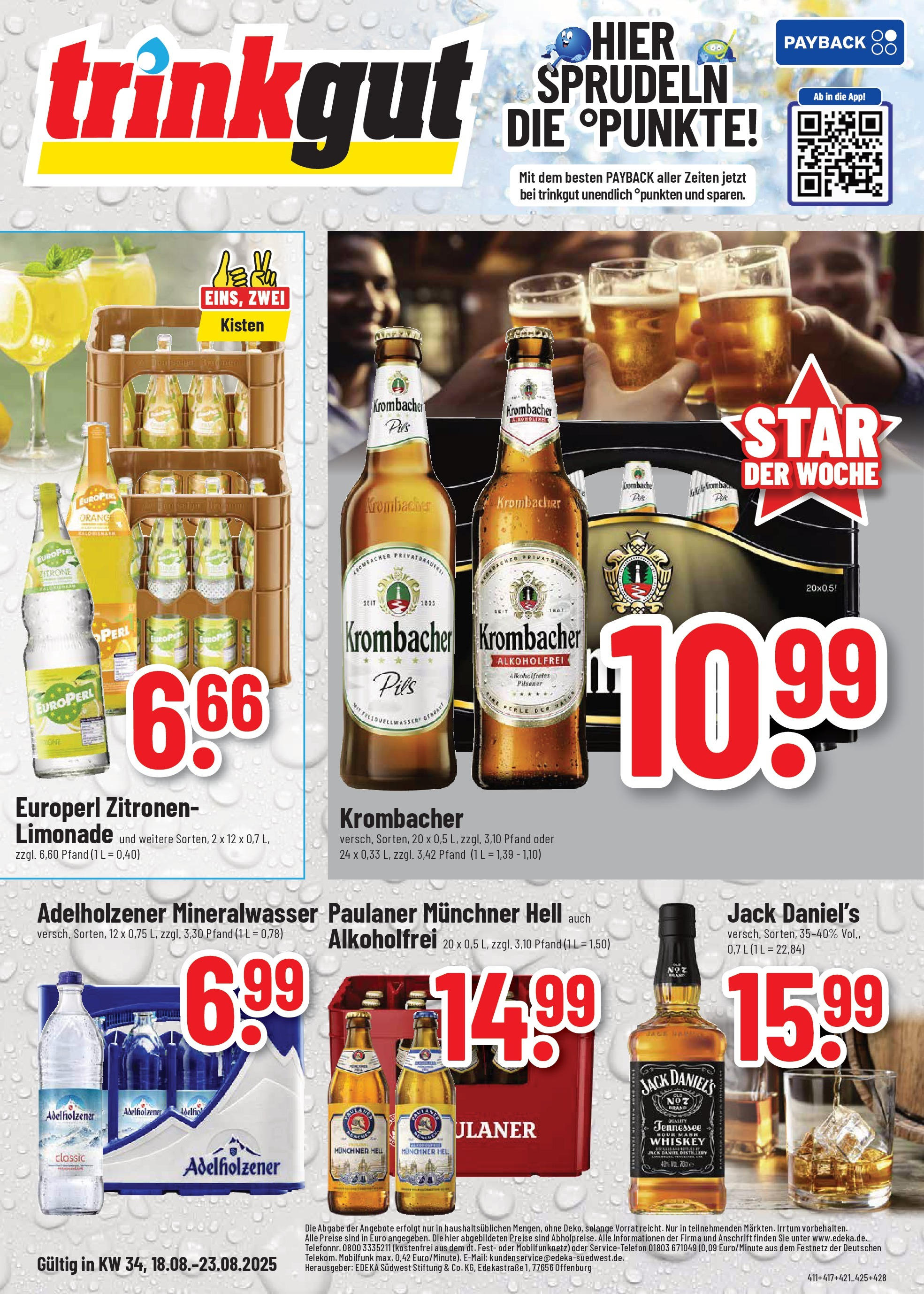 trinkgut - Trinkgut - Wochenangebote 2-Prospekt gültig vom 18.08. bis 23.08.