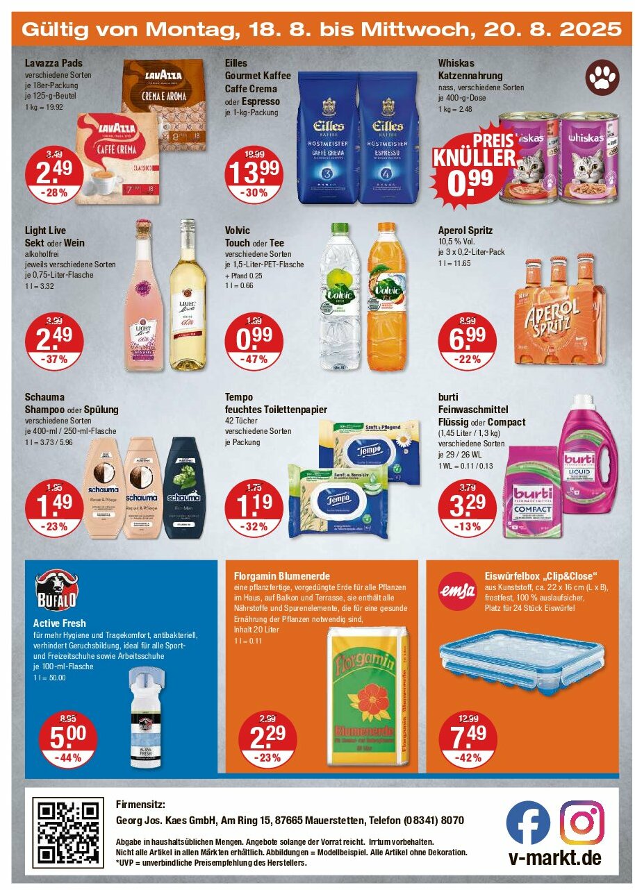 vmarkt - V-Markt - Schwaben / Oberbayern-Prospekt gültig vom 14.08. bis 20.08. - page: 24