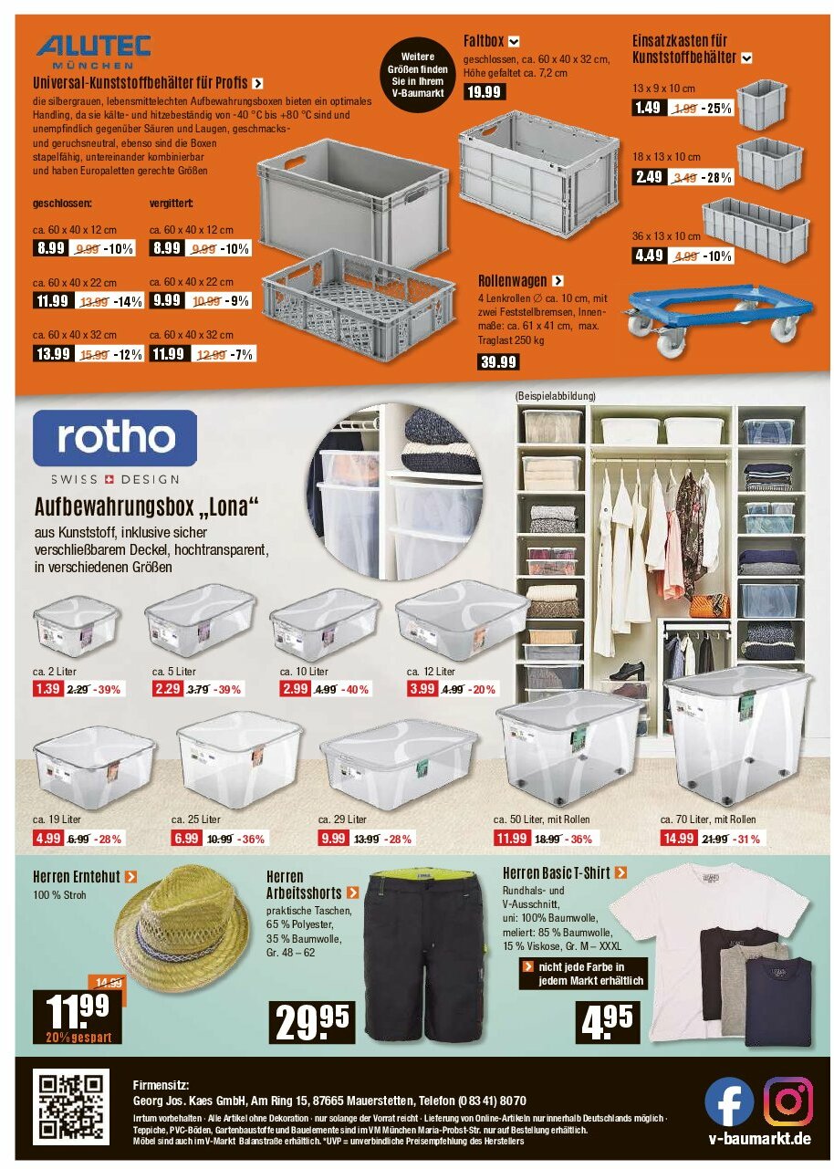 vmarkt - V-Baumarkt - Allgäu-Prospekt gültig vom 14.08. bis 20.08. - page: 4