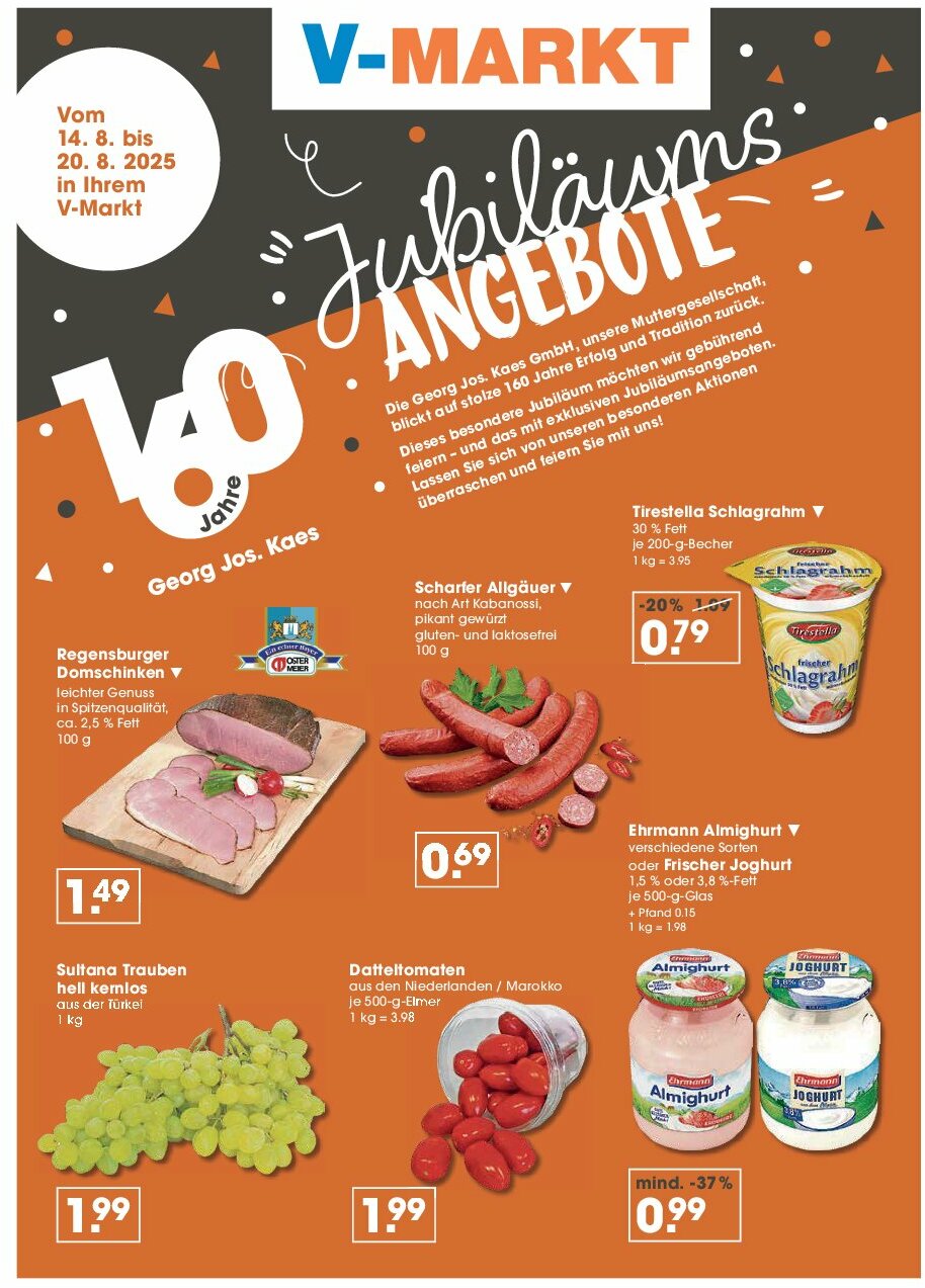 vmarkt - V-Markt - Hallertau-Prospekt gültig vom 14.08. bis 20.08. - page: 2