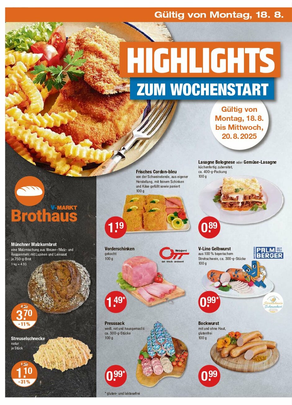 vmarkt - V-Markt - Hallertau-Prospekt gültig vom 14.08. bis 20.08. - page: 22