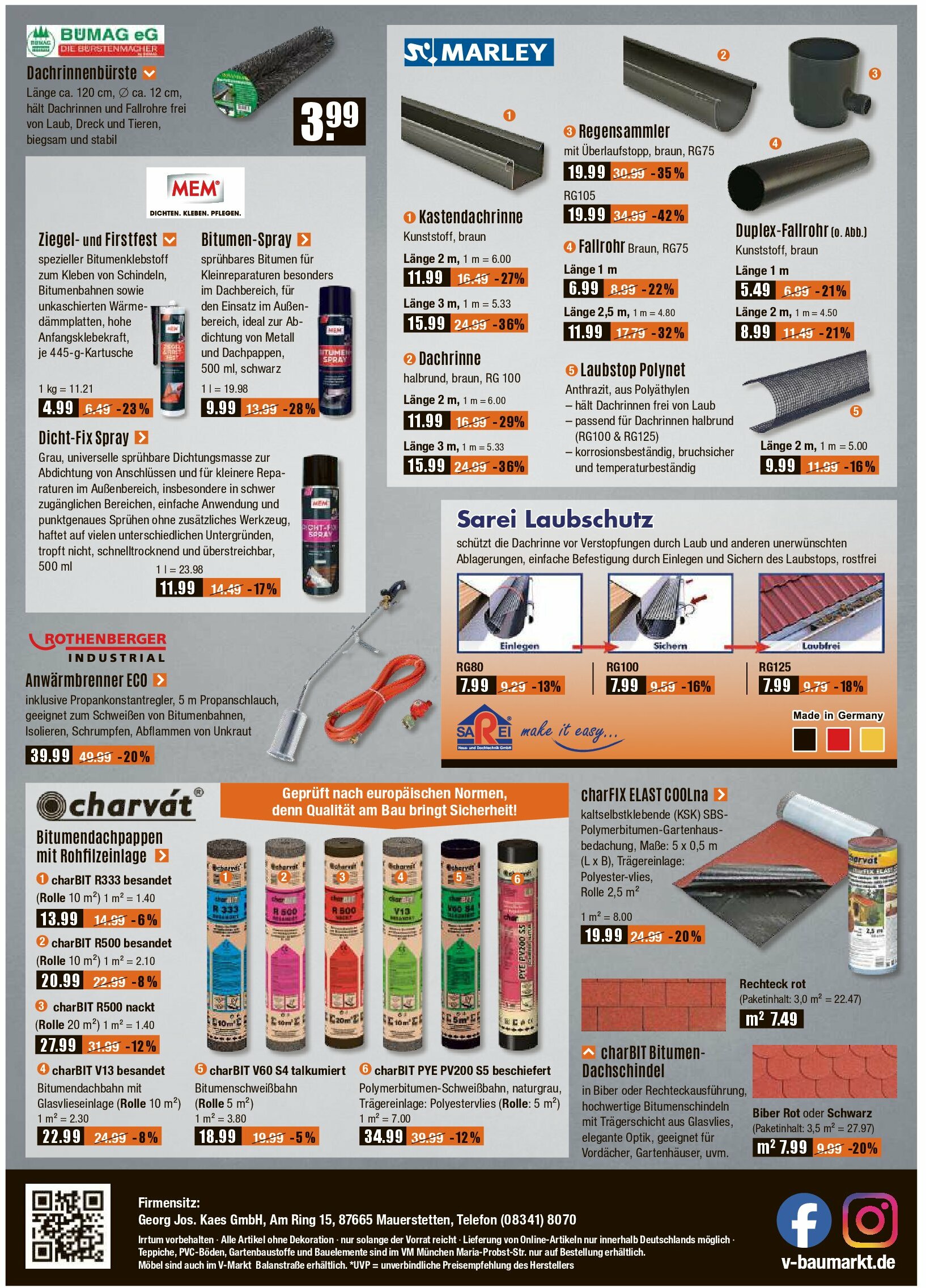 vmarkt - V-Baumarkt - Schwaben / Oberbayern-Prospekt gültig vom 21.08. bis 27.08. - page: 8