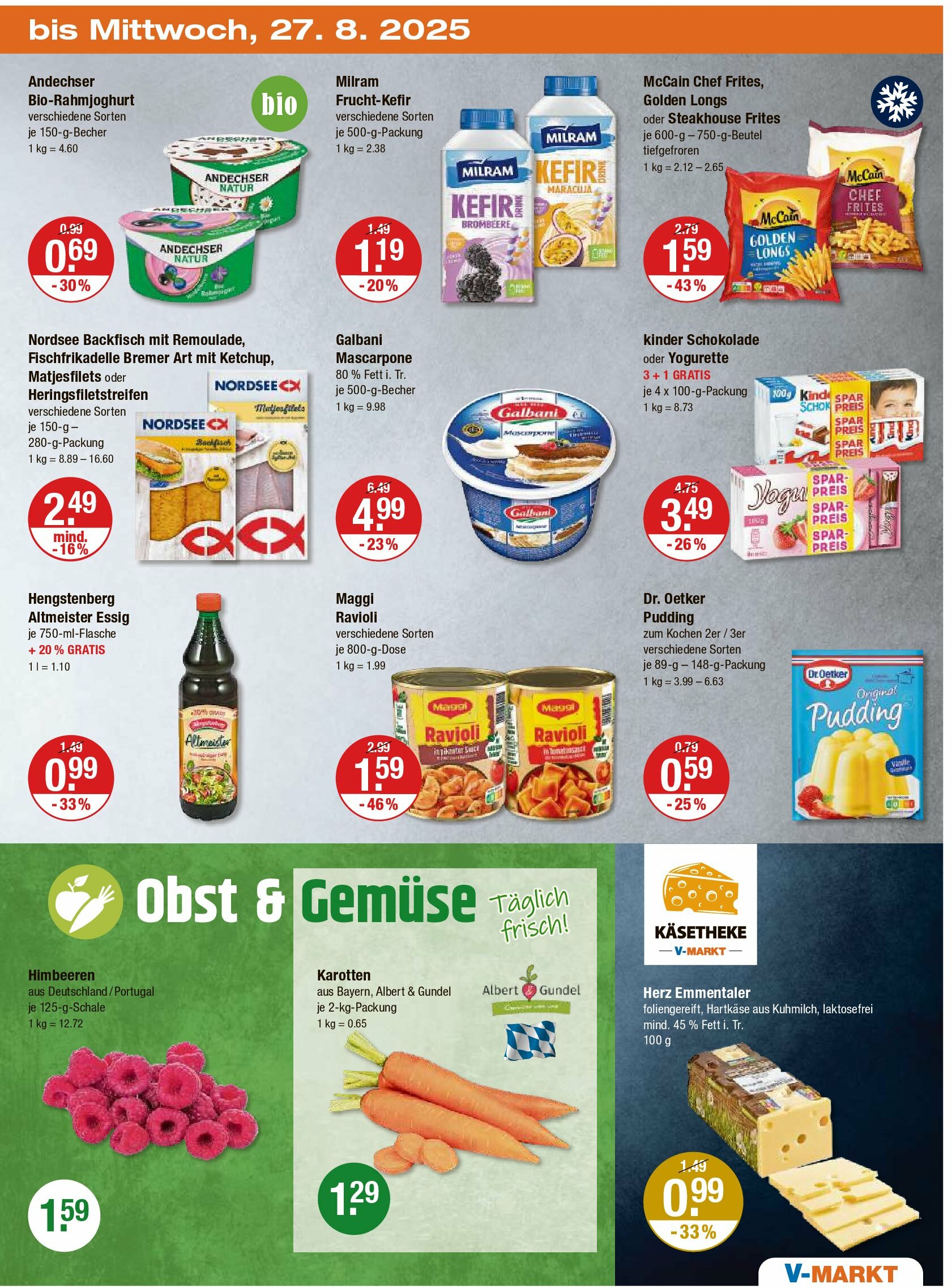 vmarkt - V-Markt - Schwaben / Oberbayern-Prospekt gültig vom 21.08. bis 27.08. - page: 19