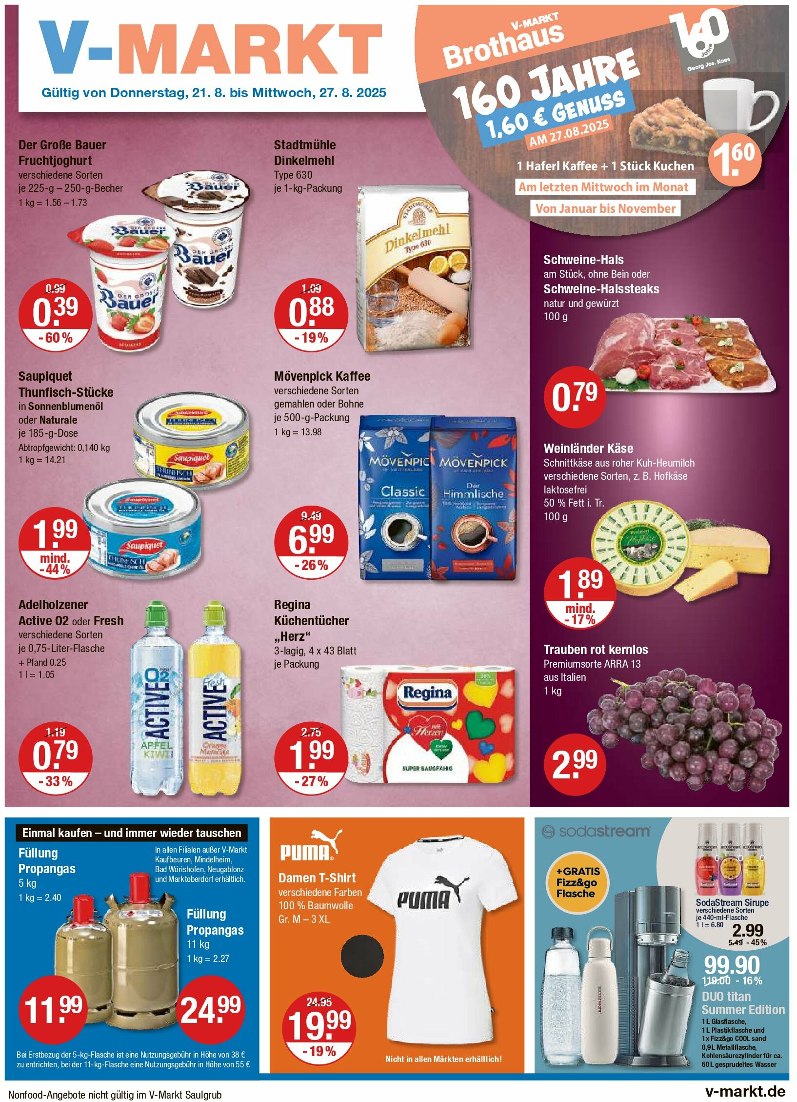 vmarkt - V-Markt - Hallertau-Prospekt gültig vom 21.08. bis 27.08.