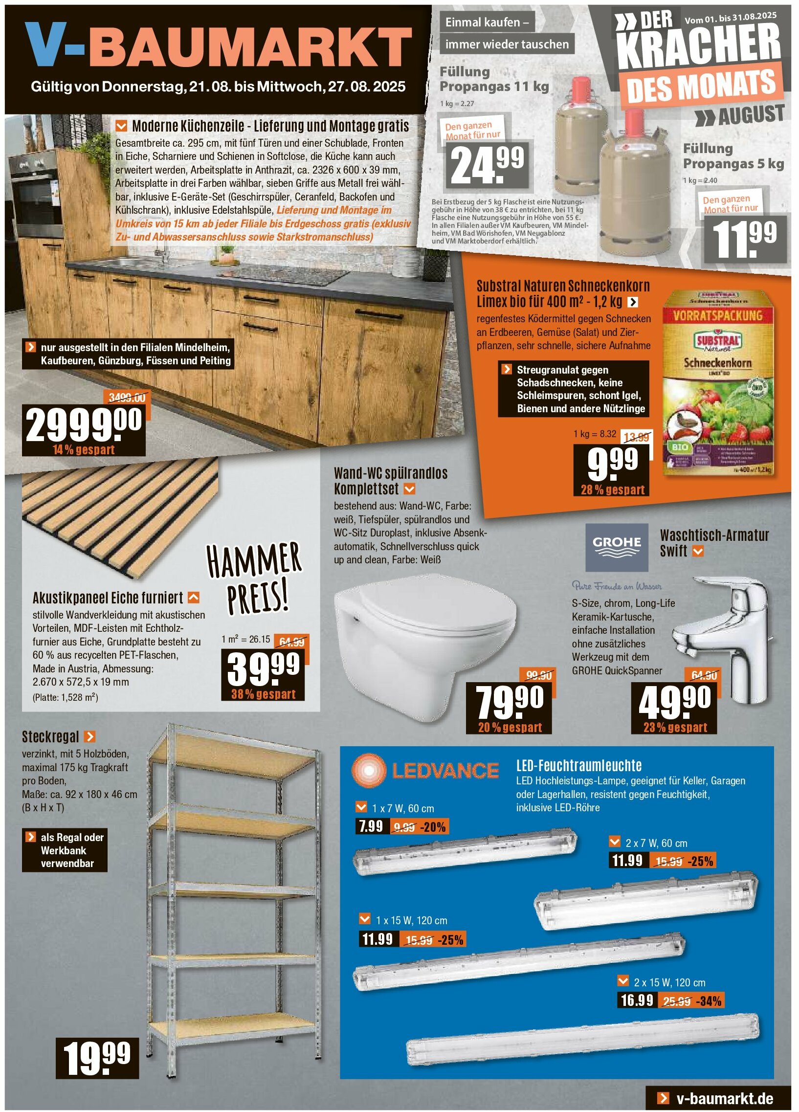 vmarkt - V-Baumarkt - München-Prospekt gültig vom 21.08. bis 27.08.