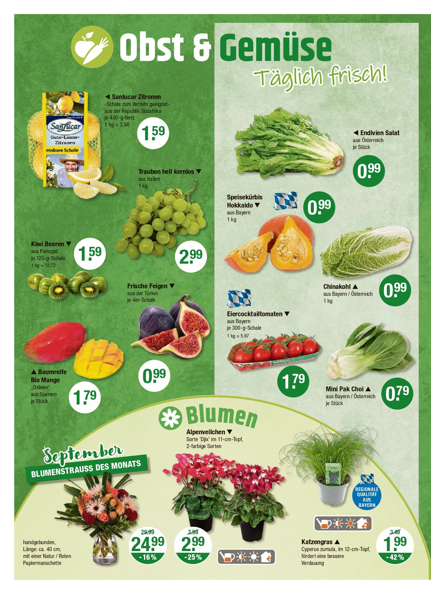 vmarkt - V-Markt - Hallertau / Oberpfalz-Prospekt gültig vom 11.09. bis 17.09. - page: 4