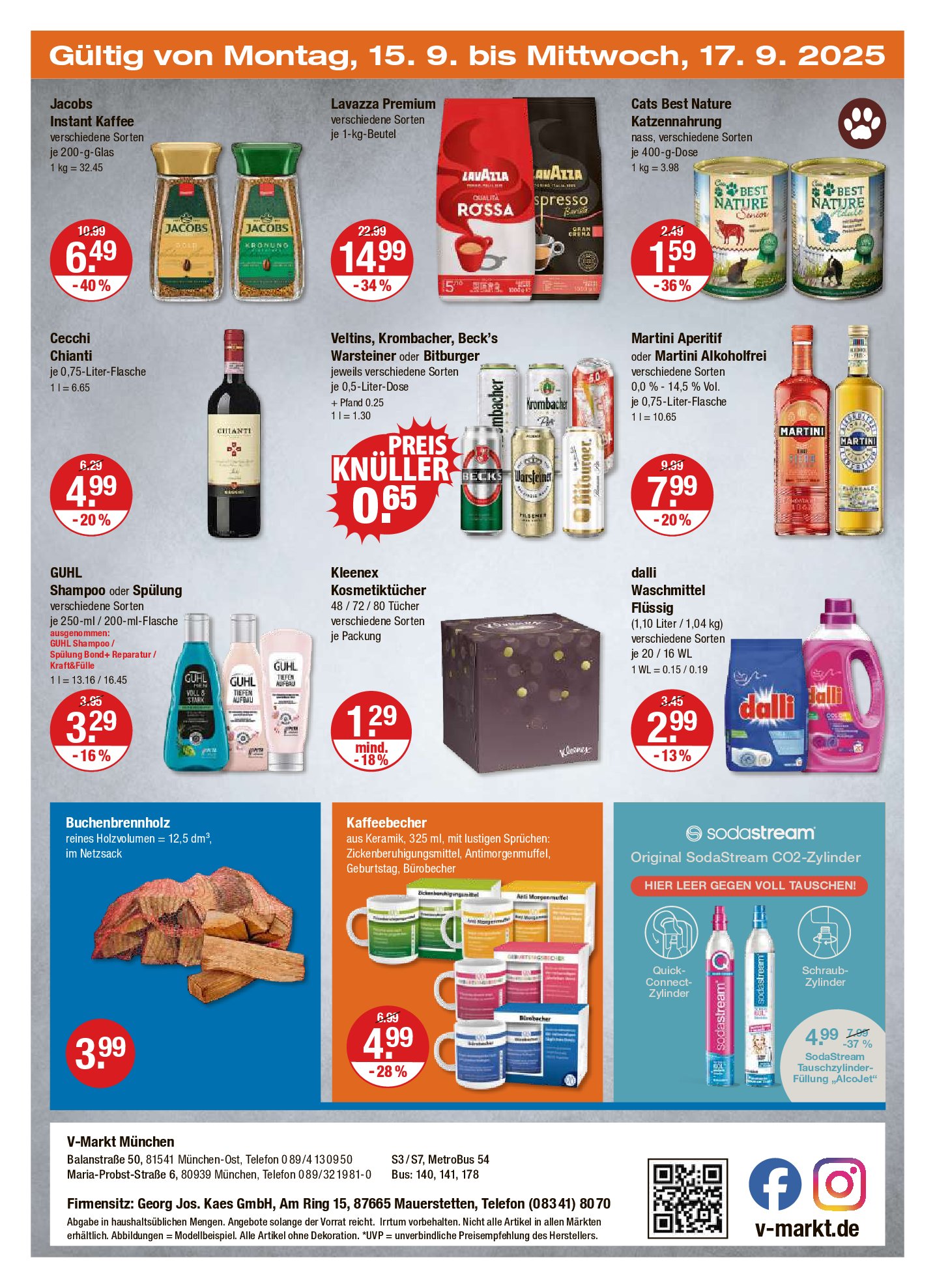 vmarkt - V-Markt - Schwaben / Oberbayern-Prospekt gültig vom 11.09. bis 17.09. - page: 28