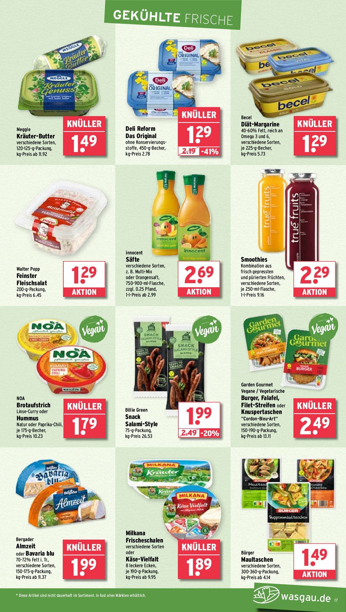 wasgau - Wasgau-Prospekt gültig vom 18.08. bis 23.08. - page: 17