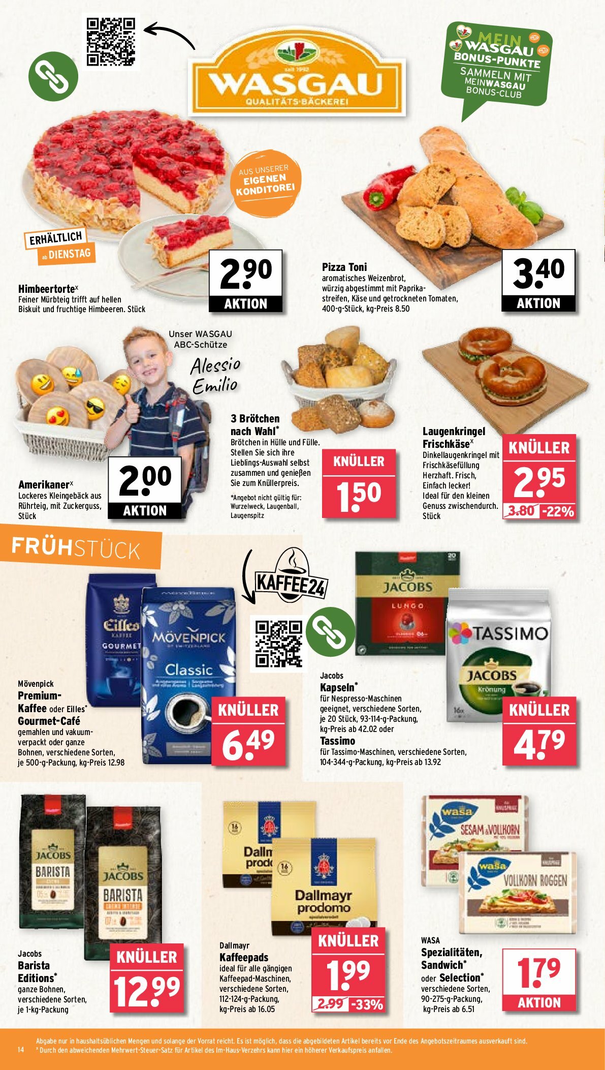 wasgau - Wasgau-Prospekt gültig vom 18.08. bis 23.08. - page: 14