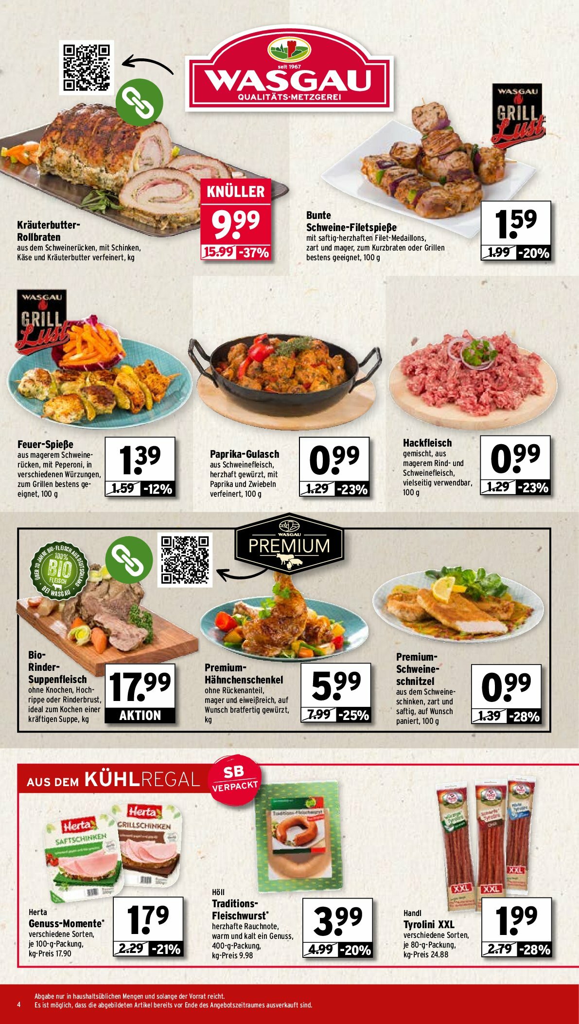 wasgau - Wasgau-Prospekt gültig vom 25.08. bis 30.08. - page: 4