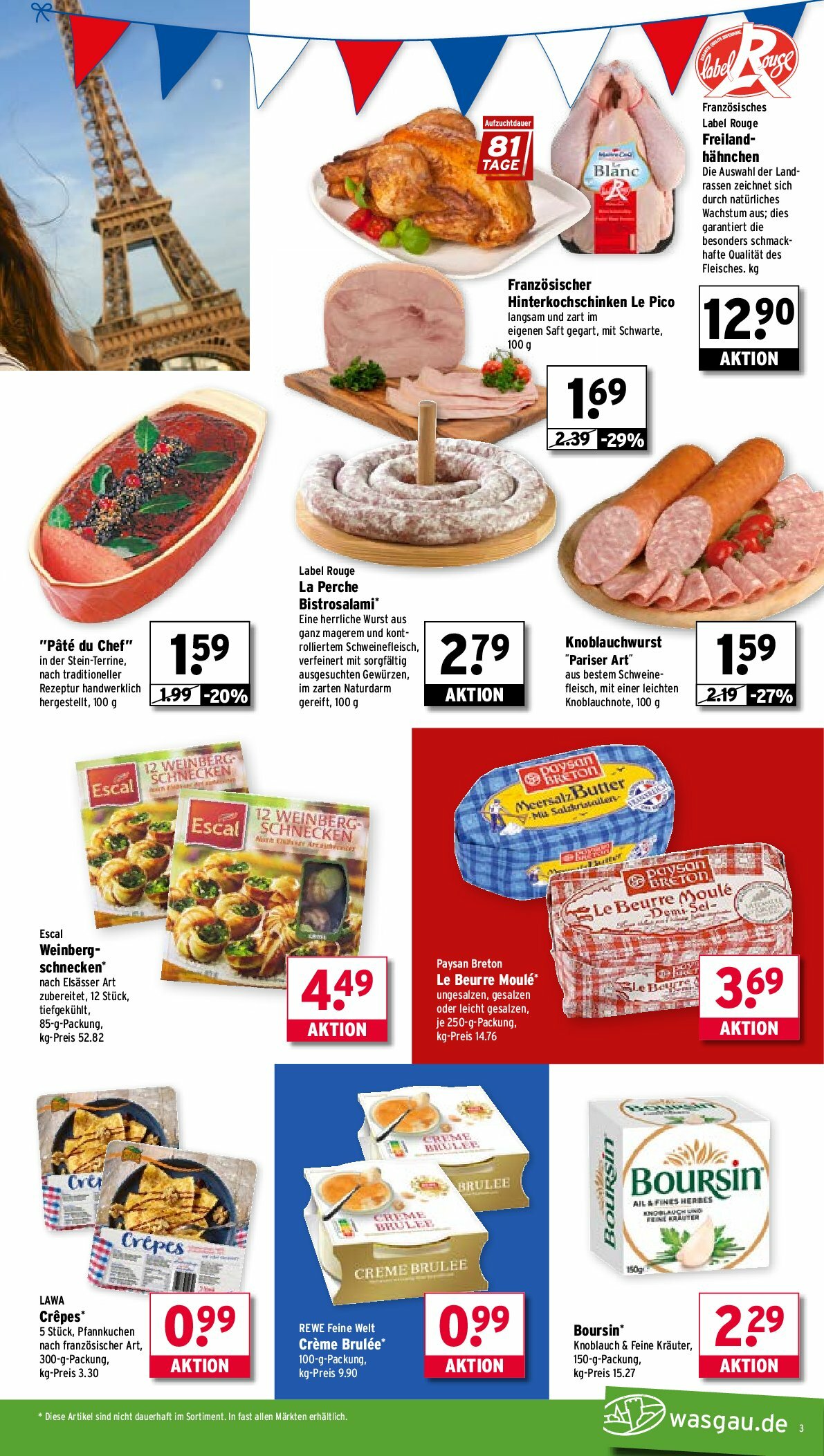 wasgau - Wasgau-Prospekt gültig vom 01.09. bis 06.09. - page: 3