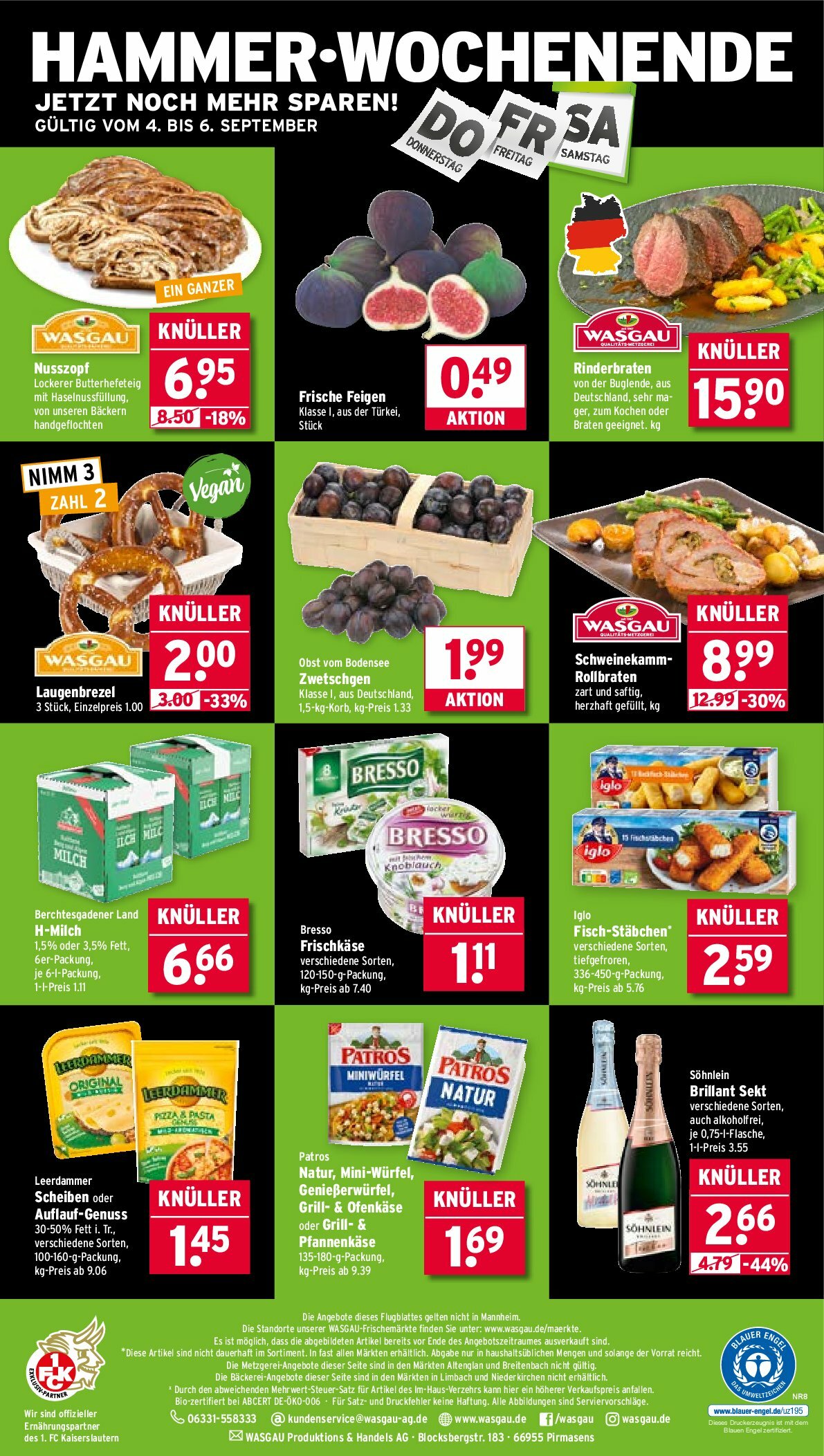 wasgau - Wasgau-Prospekt gültig vom 01.09. bis 06.09. - page: 28