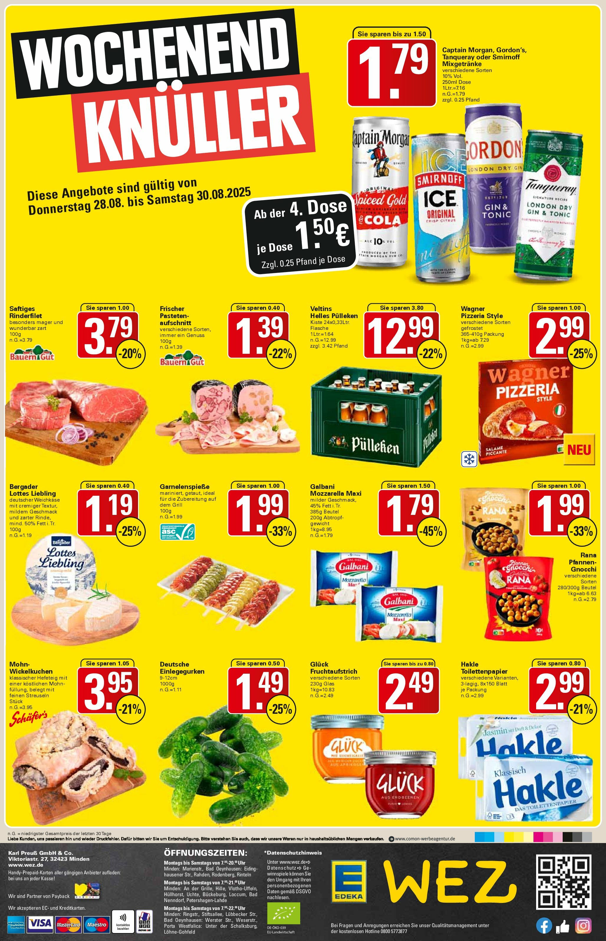 wez - WEZ-Prospekt gültig vom 25.08. bis 30.08. - page: 16