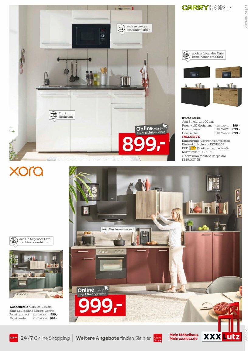 xxxlutz - XXXlutz - Nr. 1 bei Küchen-Prospekt gültig vom 11.08. bis 24.08. - page: 3