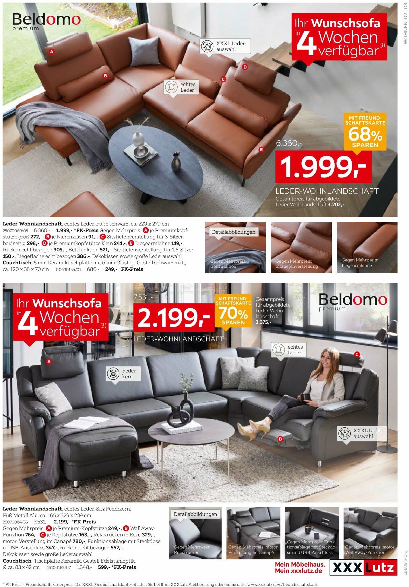 xxxlutz - XXXlutz - Beldomo Spezial-Prospekt gültig vom 18.08. bis 31.08. - page: 3