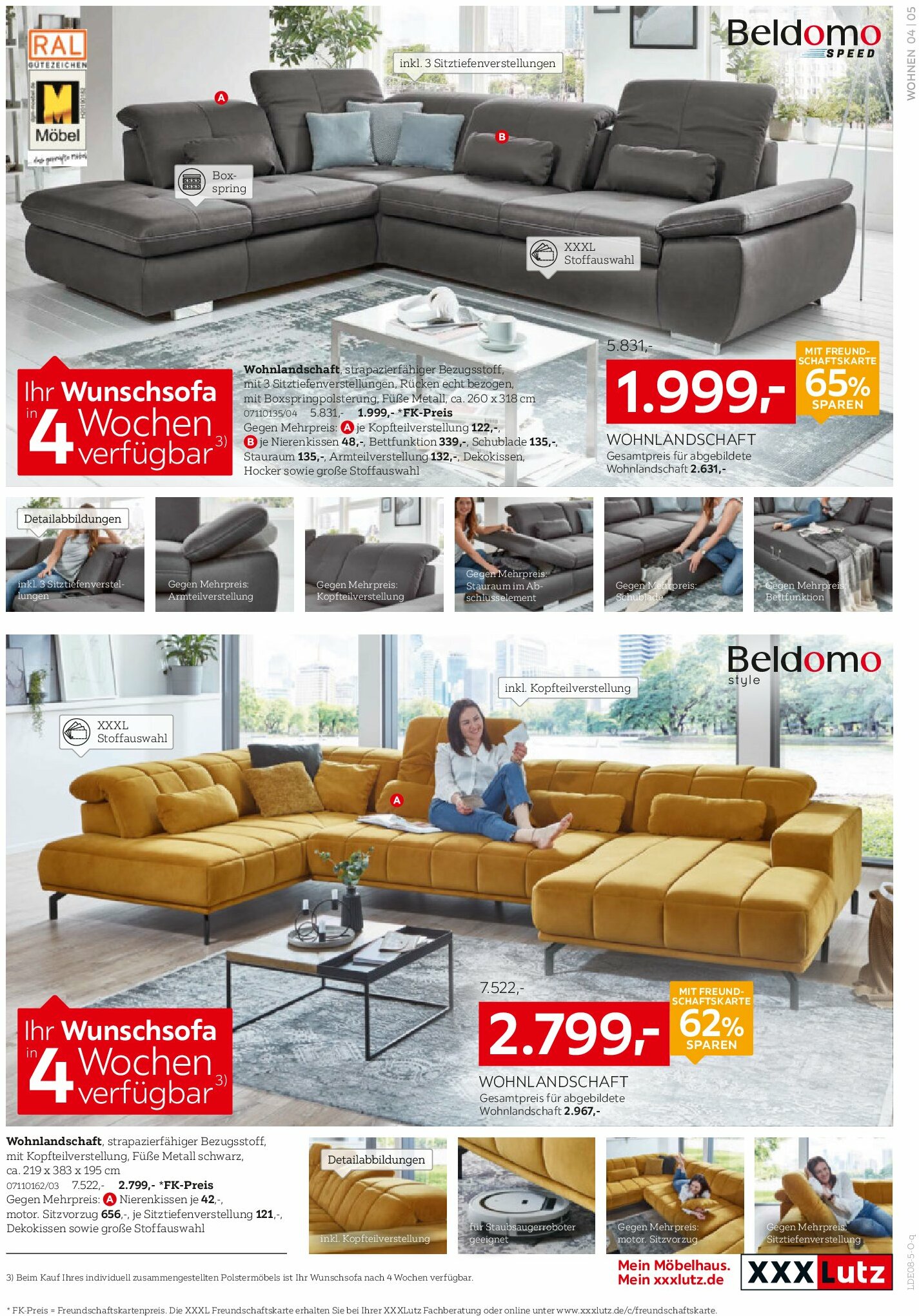 xxxlutz - XXXlutz - Beldomo Spezial-Prospekt gültig vom 18.08. bis 31.08. - page: 5