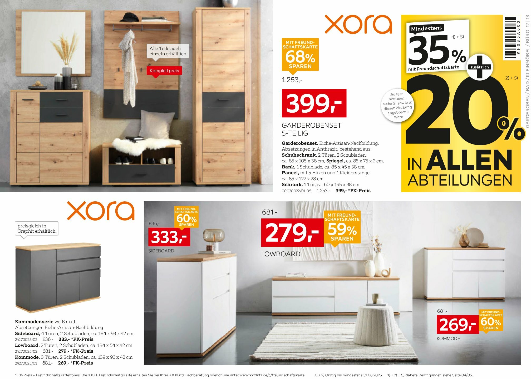 xxxlutz - XXXlutz - Nr. 1 beim Preis-Prospekt gültig vom 18.08. bis 31.08. - page: 20