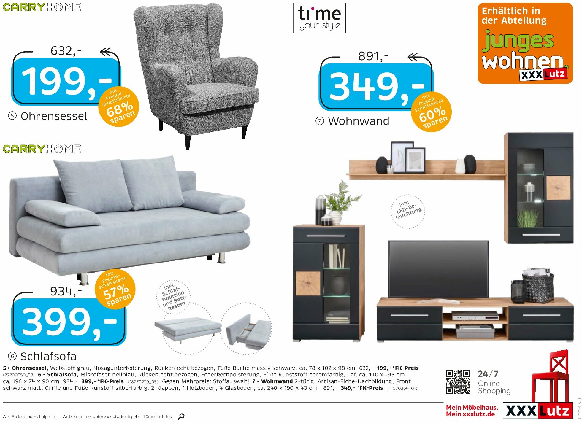 xxxlutz - XXXlutz - Nr. 1 beim Preis-Prospekt gültig vom 18.08. bis 31.08. - page: 23